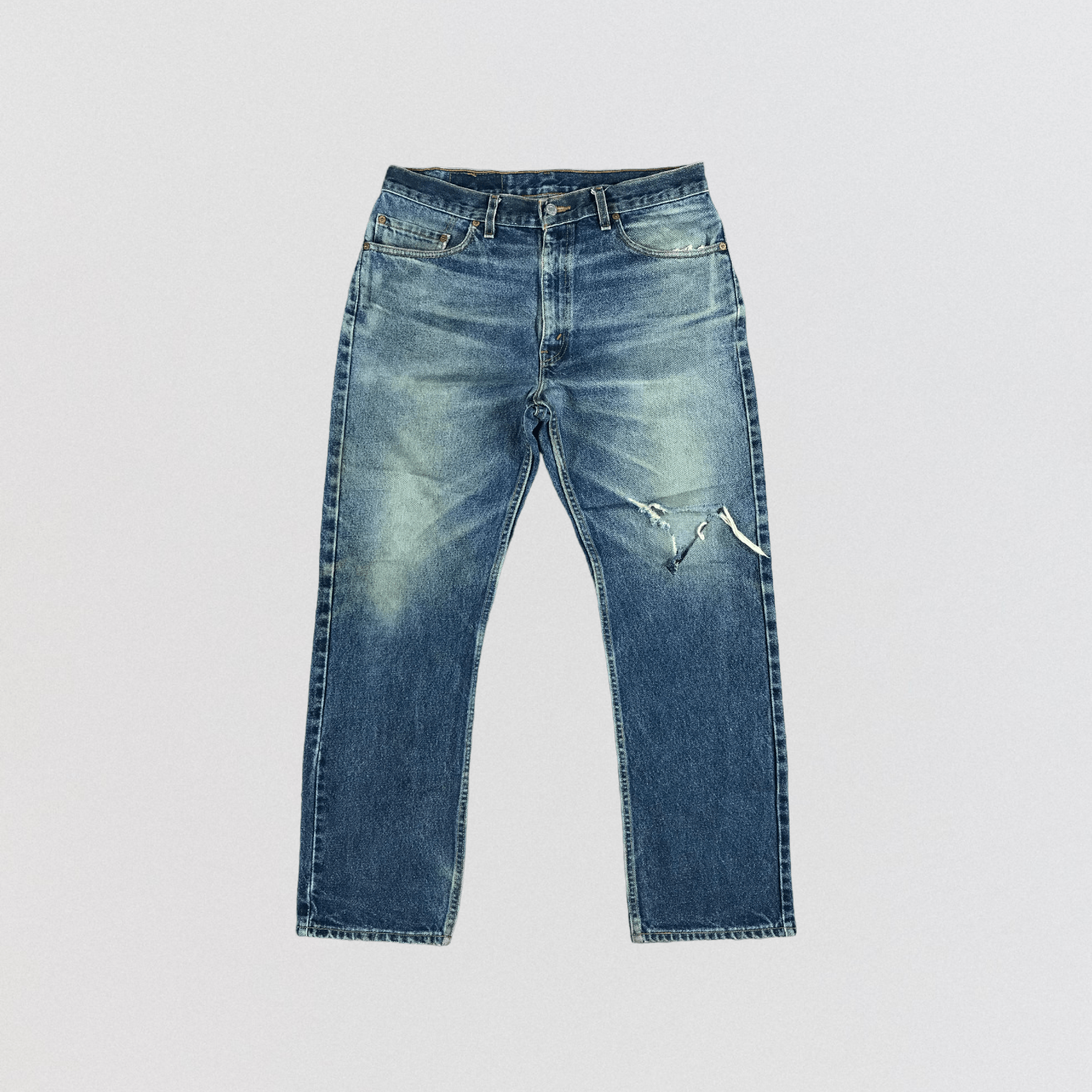 Levi's × Vintage 90s Vintage Levis 505 Jeans-JM2639 Size US 35 - 1 Thumbnail