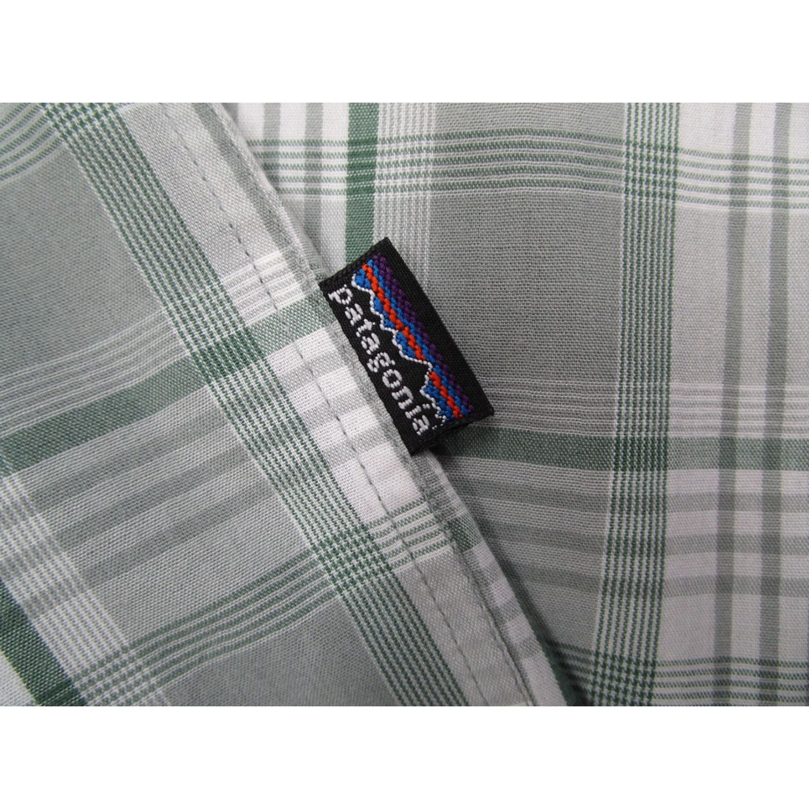 Patagonia PATAGONIA Shirt Mens Small Green Button Up Organic Cotton Blend Hike Work Camp Size US S / EU 44-46 / 1 - 4 Thumbnail