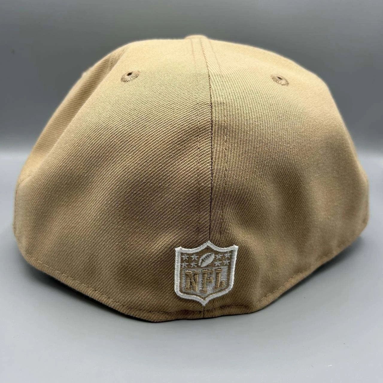 New Era Las Vegas Raiders Hat Men 8 Brown Embroidered Fitted Cap New Size ONE SIZE - 7 Thumbnail