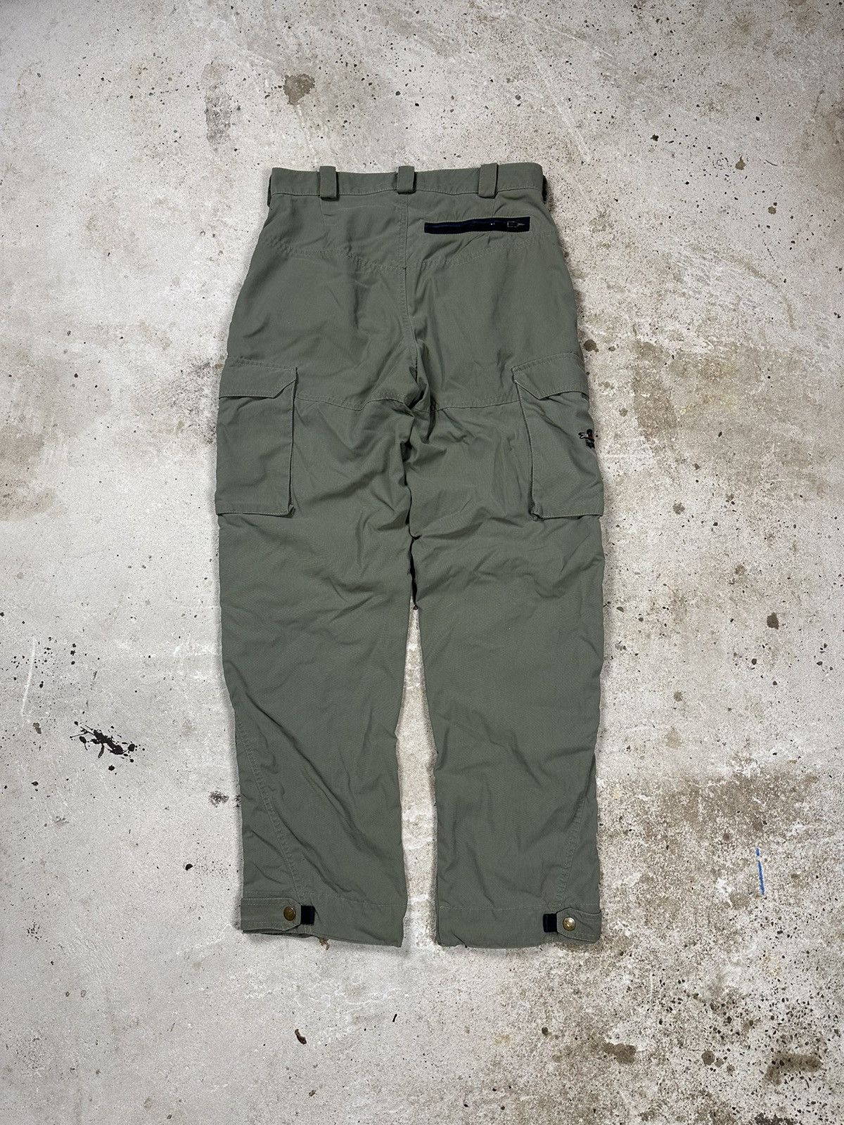 Haglofs × Vintage ‼️ Vintage 90s Haglofs Cargo Khaki Outdoor Hiking Pants Size US 30 / EU 46 - 2 Thumbnail
