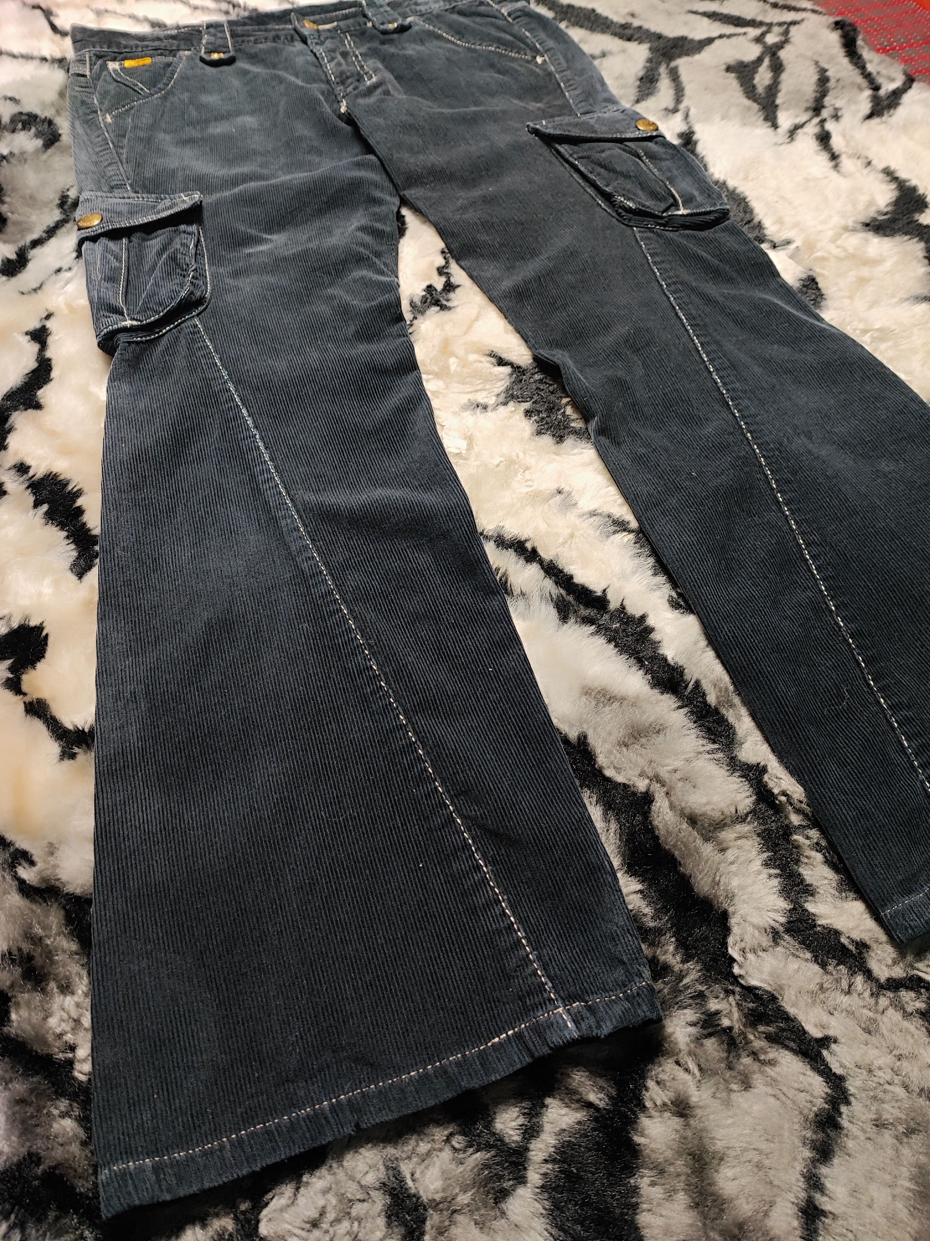 Lee Lee Bootcut Cargo Corduroy Size US 32 / EU 48 - 2 Thumbnail