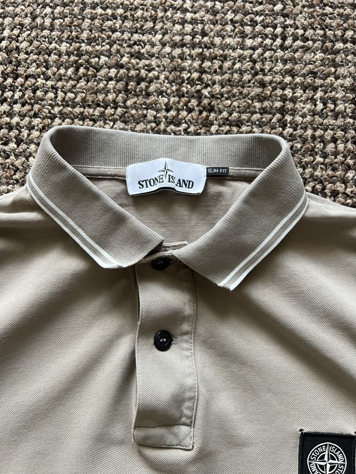 Stone Island Stone Island Polo T-shirt Casual Swag Y2K Streetwear Size US XL / EU 56 / 4 - 6 Thumbnail