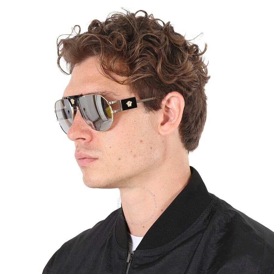 image of Versace Ve2252-10026G in Gold, Men's