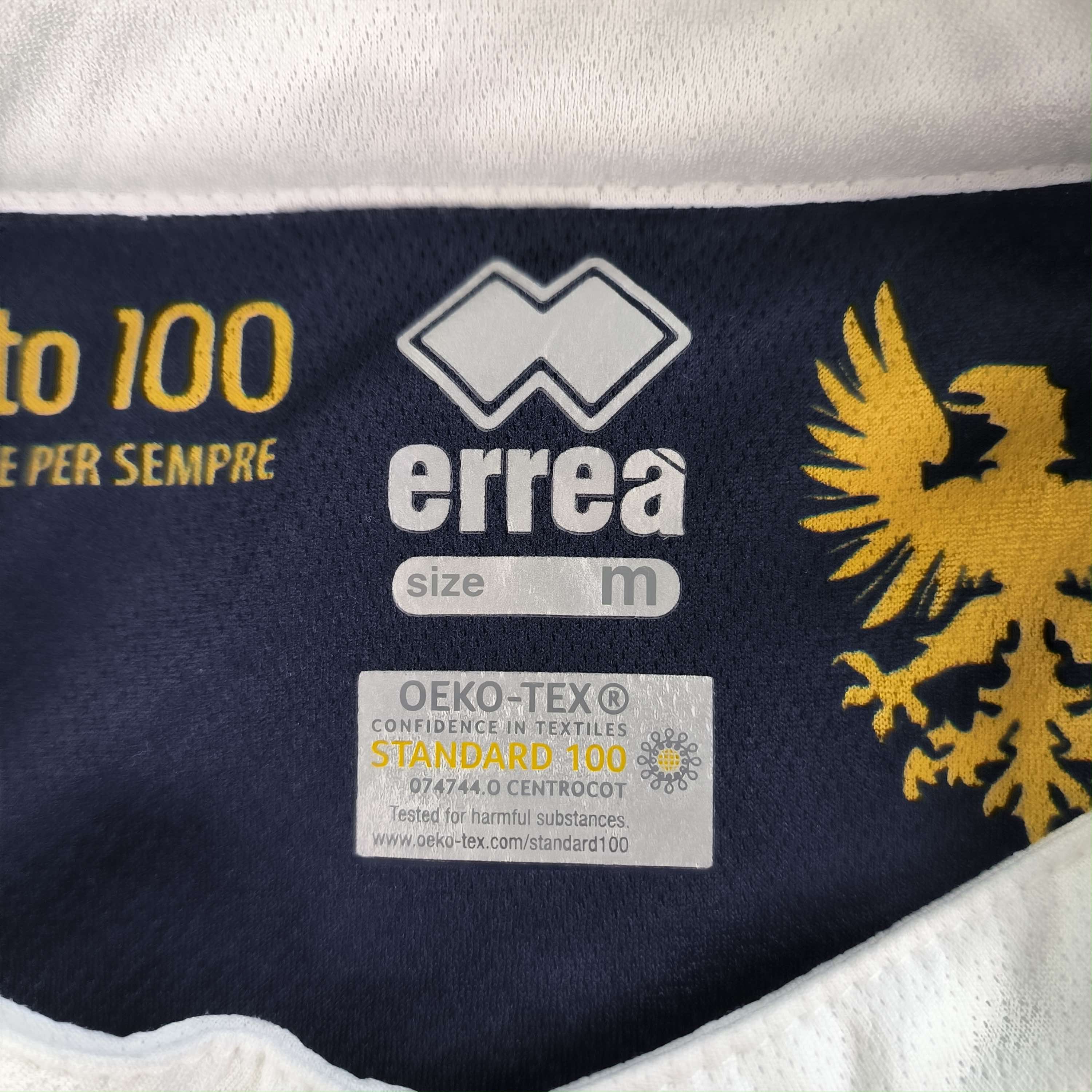 Errea AC Trento 2021-22 Errea away #6 football jersey shirt size M Size US M / EU 48-50 / 2 - 4 Thumbnail