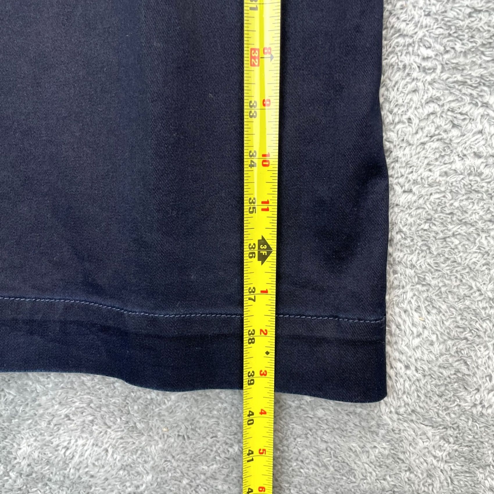 Gap VINTAGE Gap Pants Womens 2P Petite Blue 1969 Chino High Rise Wide-Leg Flare Bootcut Shirt? Size 26" / US 2 / IT 38 - 6 Thumbnail
