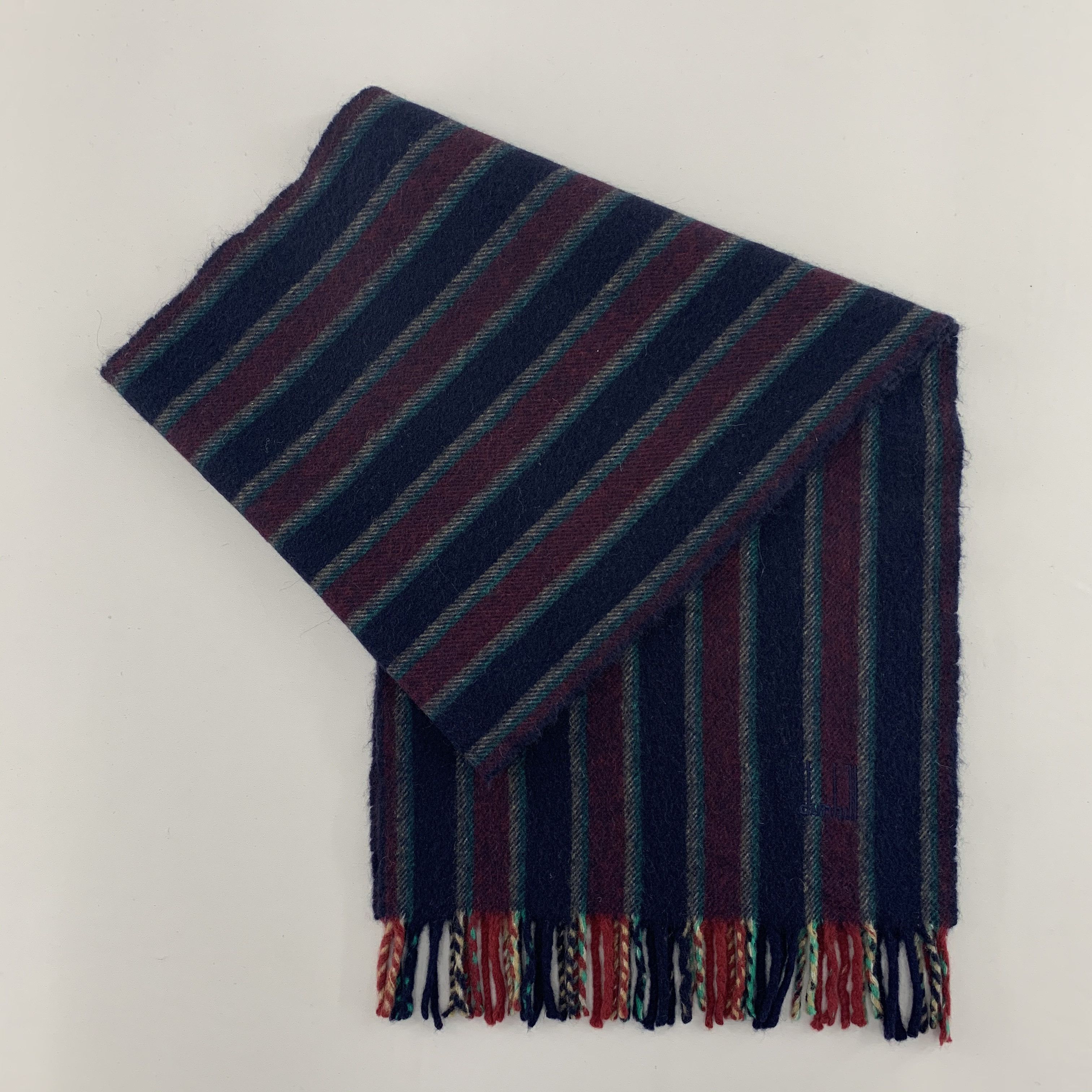 Alfred Dunhill Dunhill Scarf Cashmere Muffler Neck Wrap BL4354 Size ONE SIZE - 2 Thumbnail