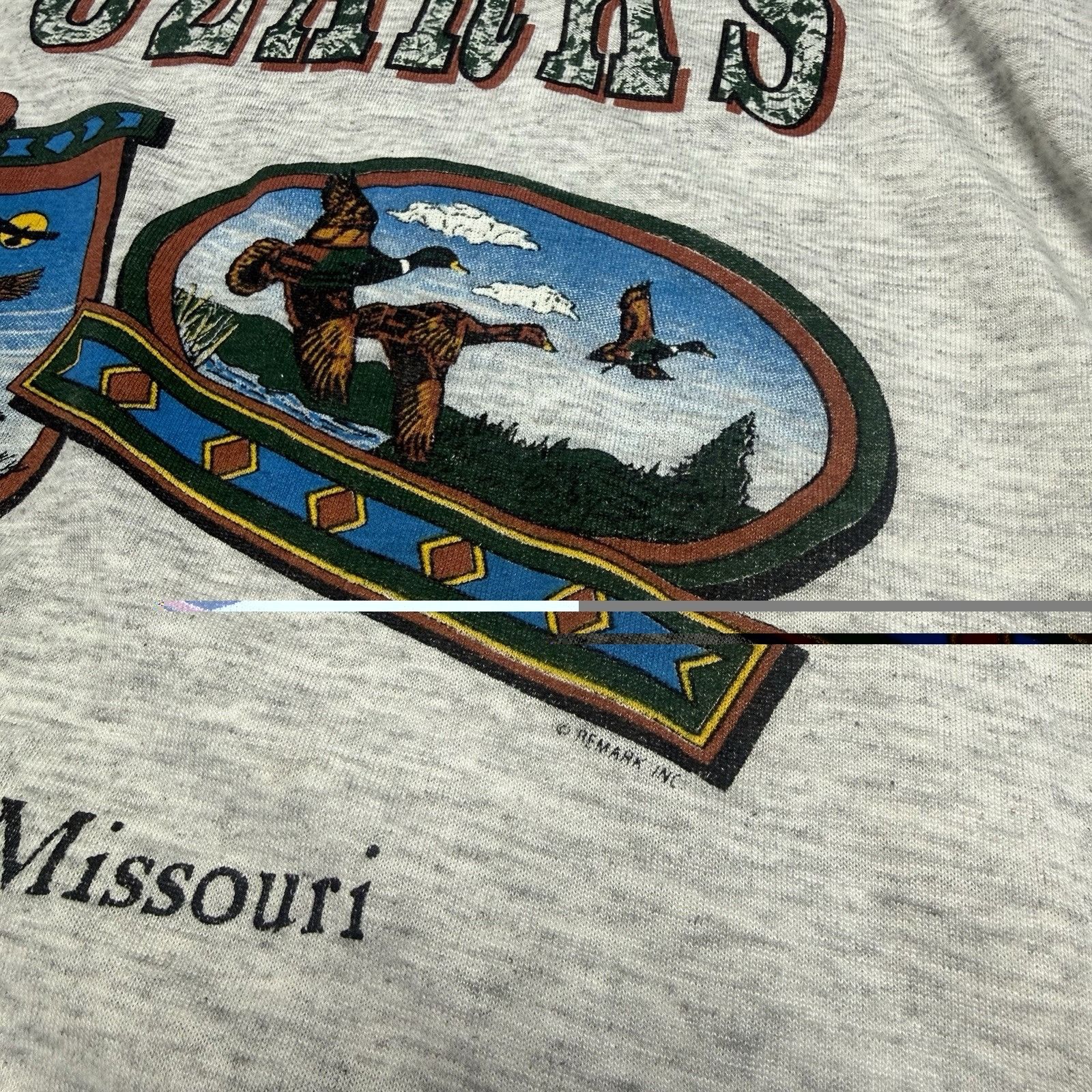 Vintage Vintage The Ozarks Missouri T Shirt Mens XL Gray Travel Tour Size US XL / EU 56 / 4 - 5 Thumbnail