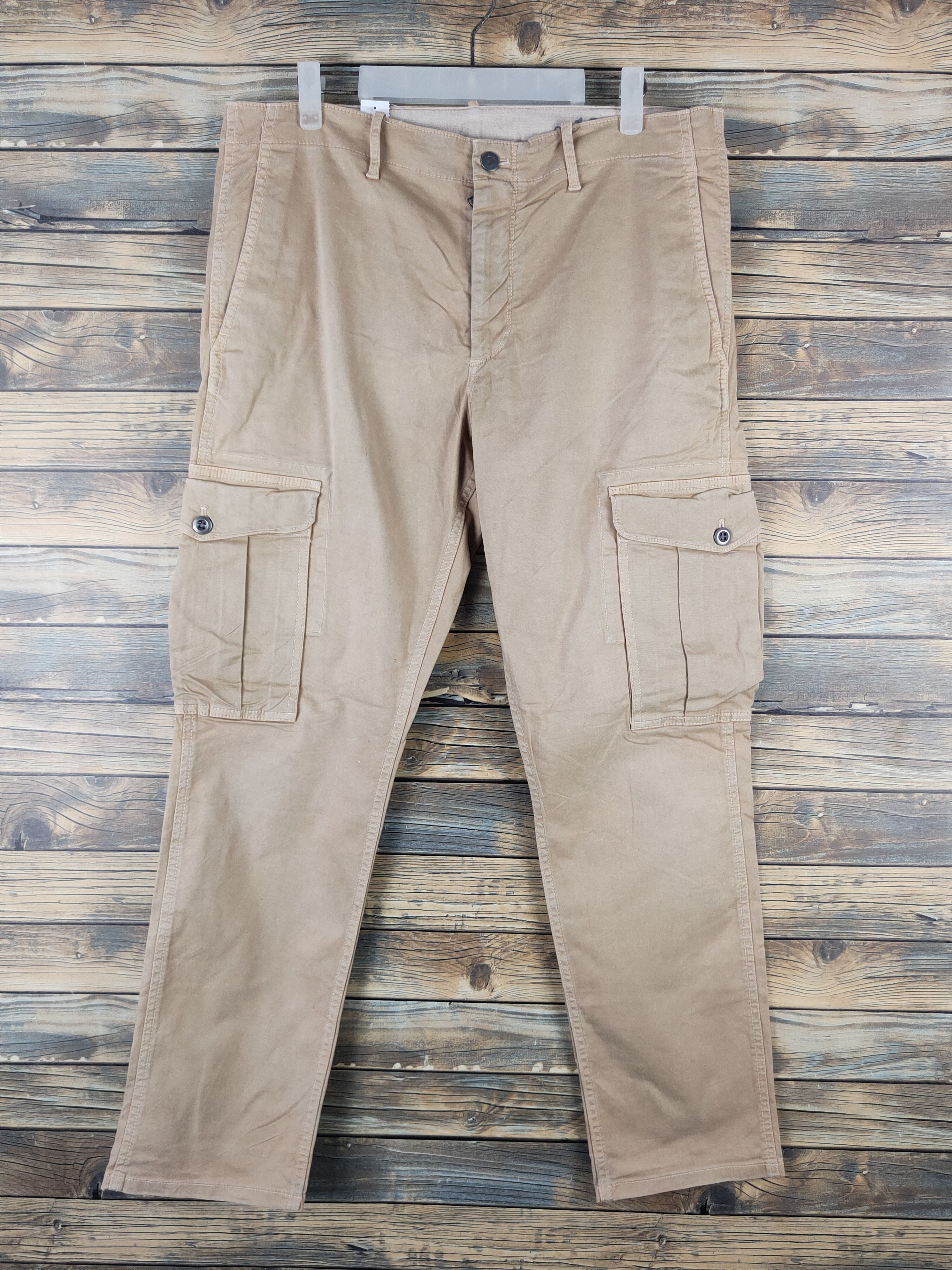 Other DL Gap Beige Multipocket Cargo Pants #2343 Size US 34 / EU 50 - 1 Thumbnail