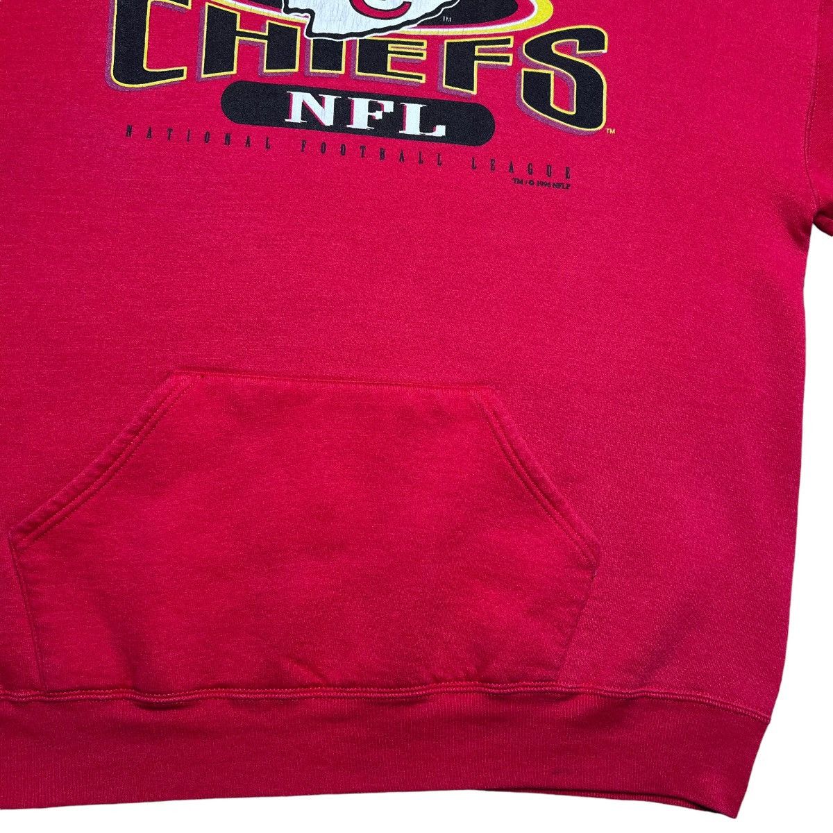 Logo Athletic × NFL × Vintage 1996 NFL Kansas City Chiefs Logo Athletic Chalkline Hoodie Size US XL / EU 56 / 4 - 8 Thumbnail