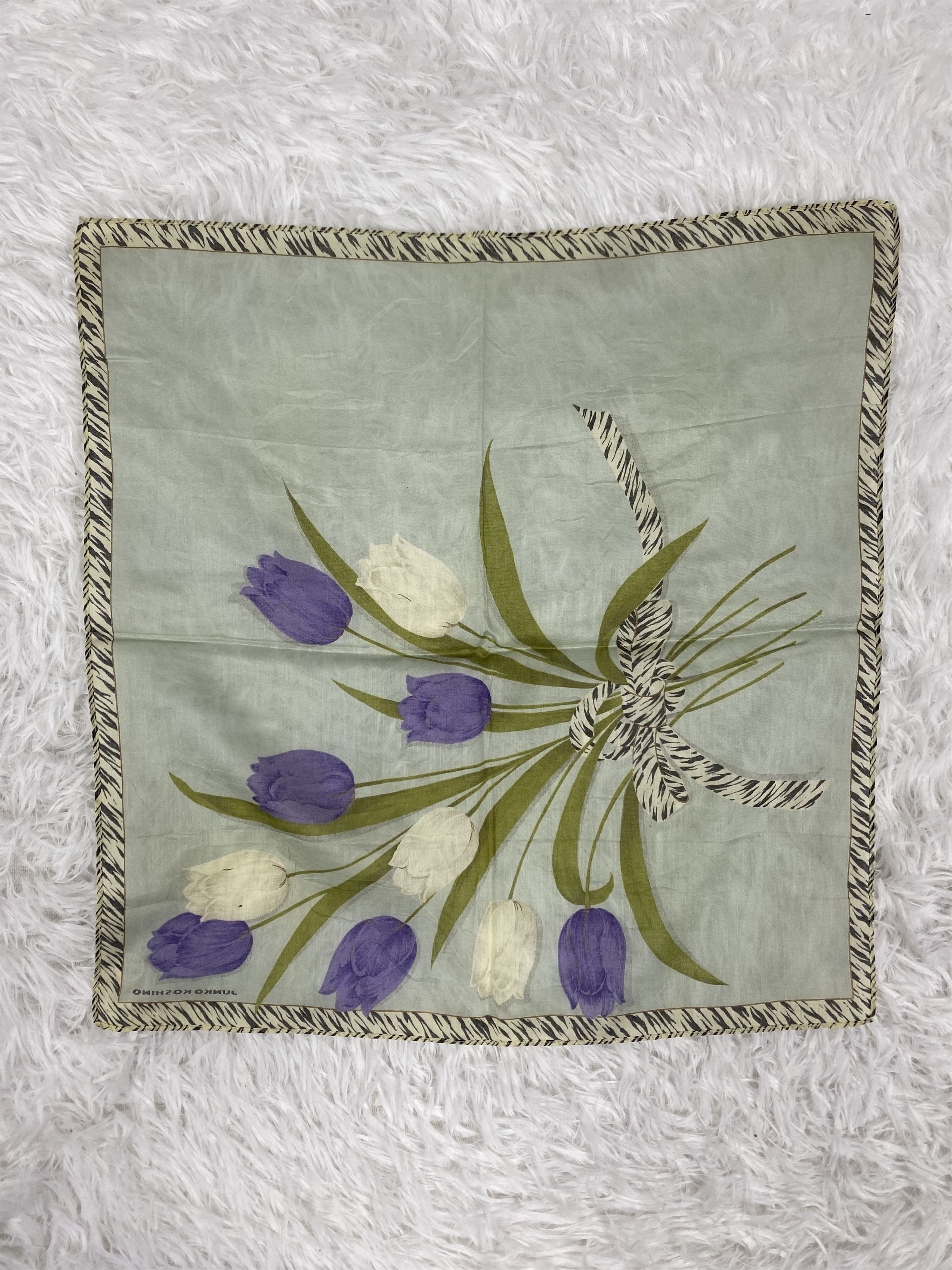 Mr. Junko × Vintage Vintage Junko Koshino Handkerchief Neckerchief PH0359 Size ONE SIZE - 4 Thumbnail