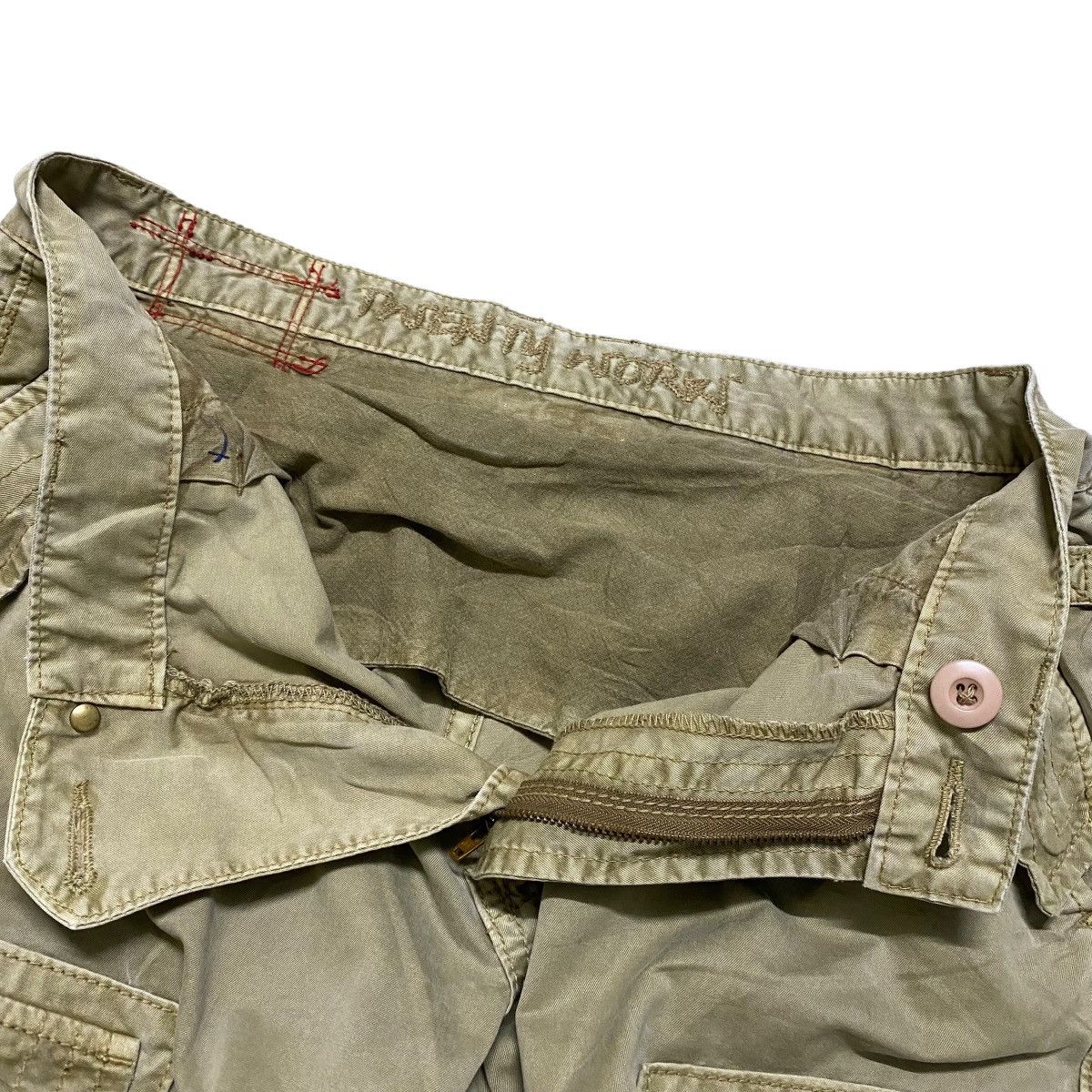 Japanese Brand TWENTY WORKS Multi Pocket Cargo Pants Size US 30 / EU 46 - 17 Thumbnail