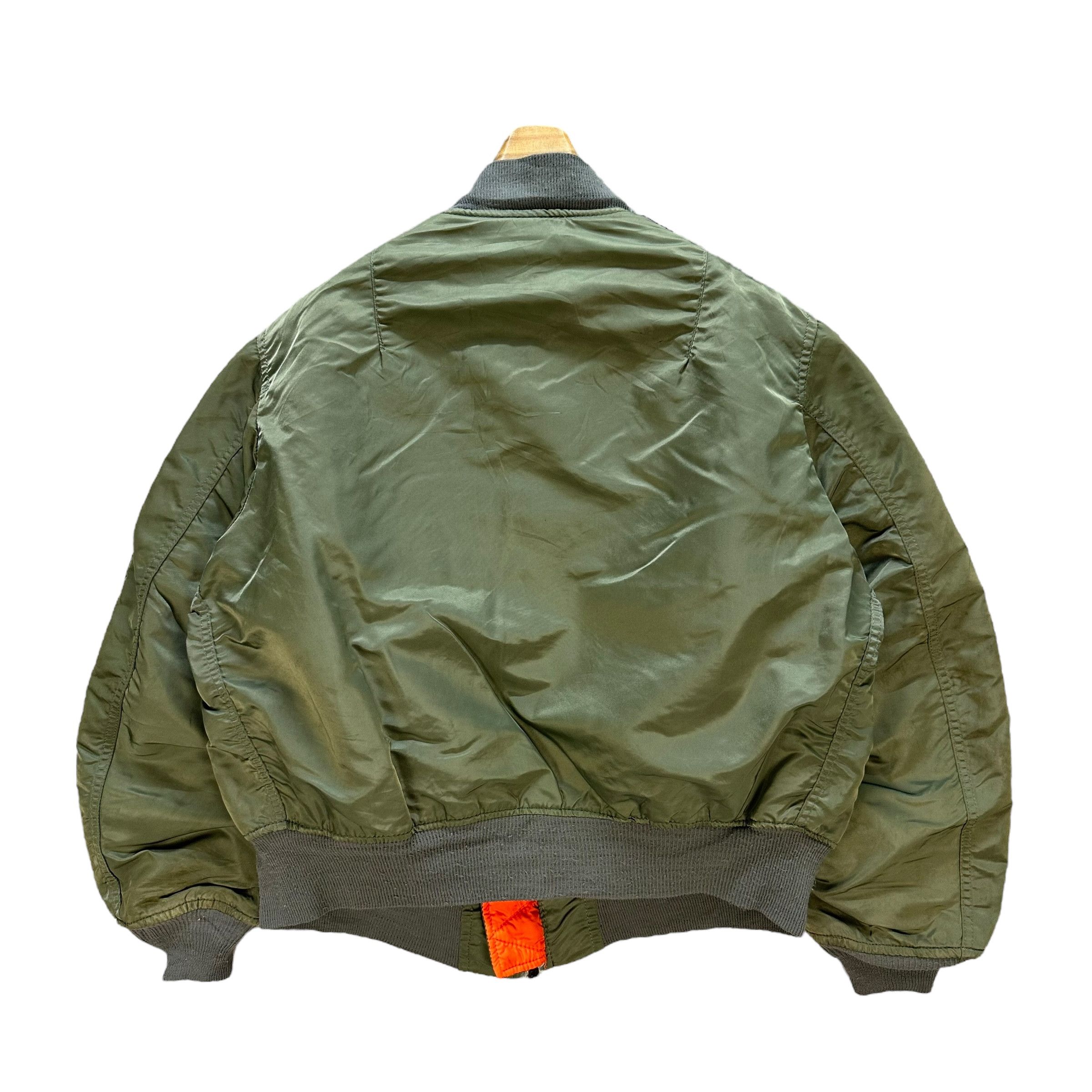 Alpha Industries ALPHA INDUSTRIES MA1 Green Bomber Jacket #A51-1186 Size US L / EU 52-54 / 3 - 11 Thumbnail