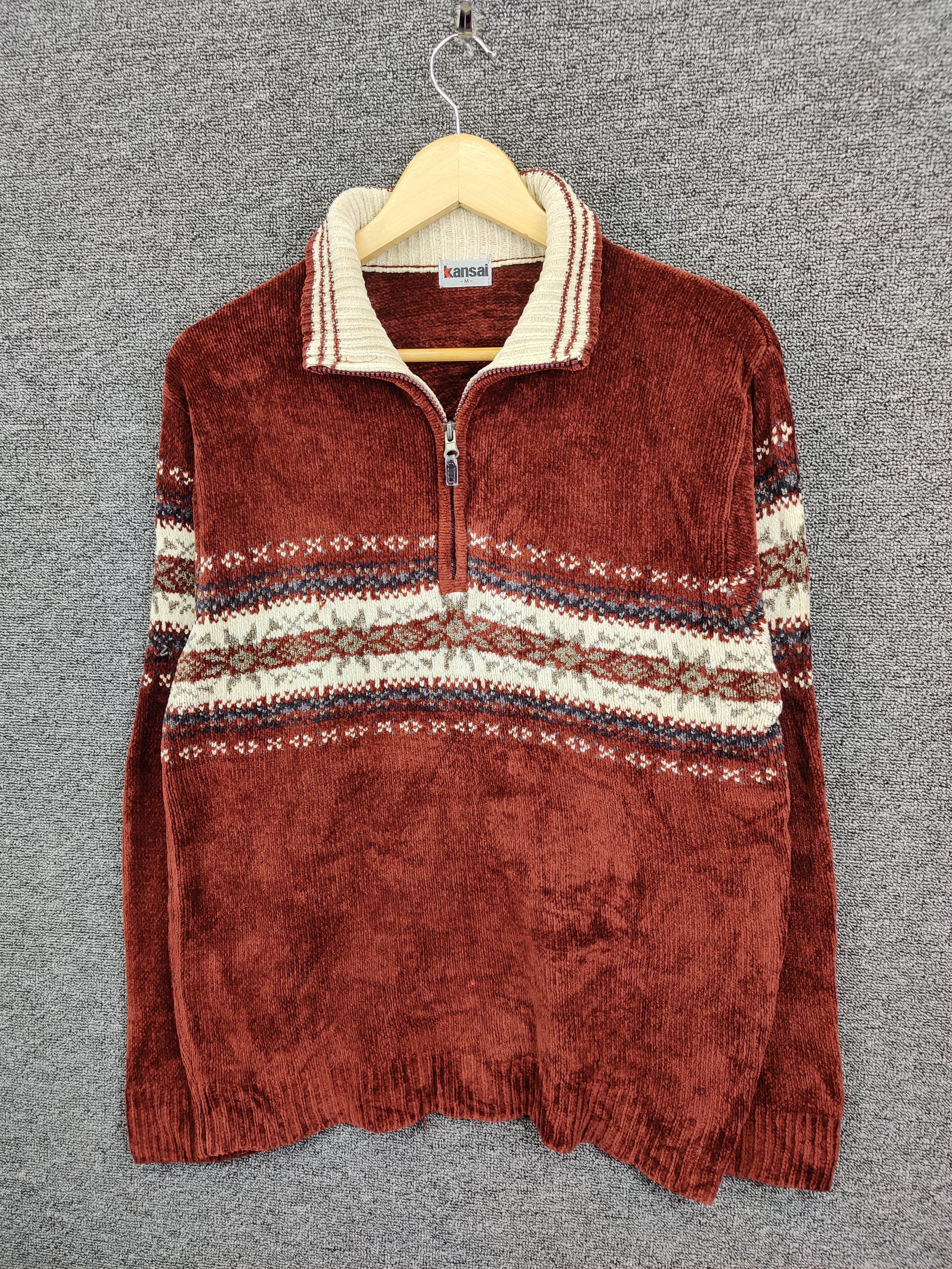 Kansai Yamamoto Vintage 90's Kansai Yamamoto Sweater Knitwear Size US M / EU 48-50 / 2 - 2 Thumbnail