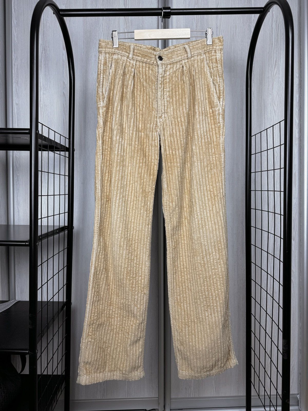 Other 70s Lee Cooper Eclair Zip Work Western Flare Bottom Pants Size US 33 - 2 Thumbnail