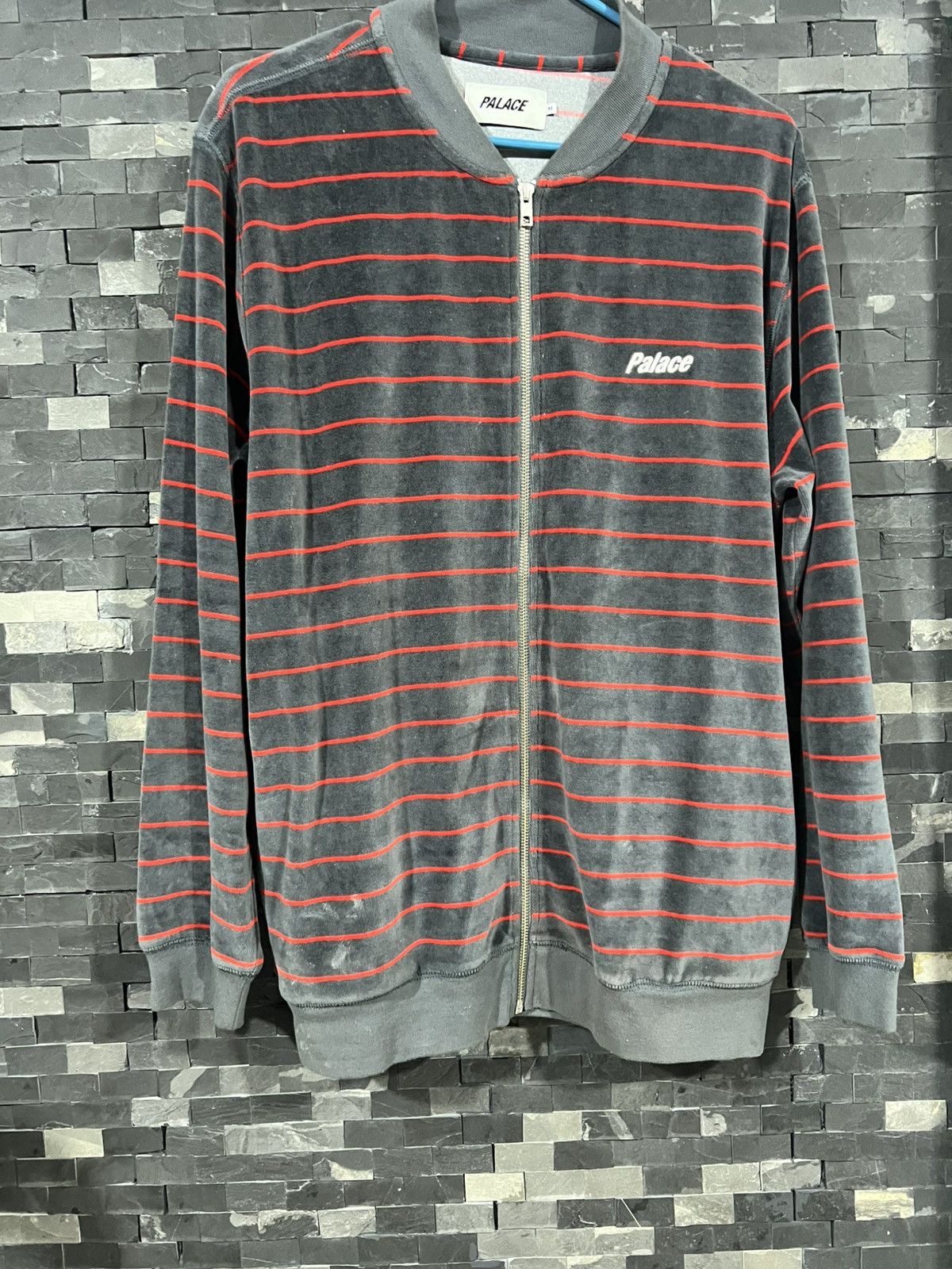 Palace Bomber jacket Palace velour Size US M / EU 48-50 / 2 - 5 Thumbnail