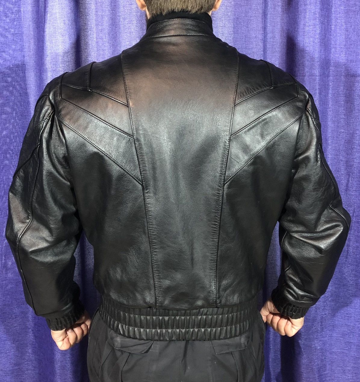 Ferrari × Honda × Yamaha IXS Motorcycle Leather Jacket Racing Vintage Size US M / EU 48-50 / 2 - 4 Thumbnail