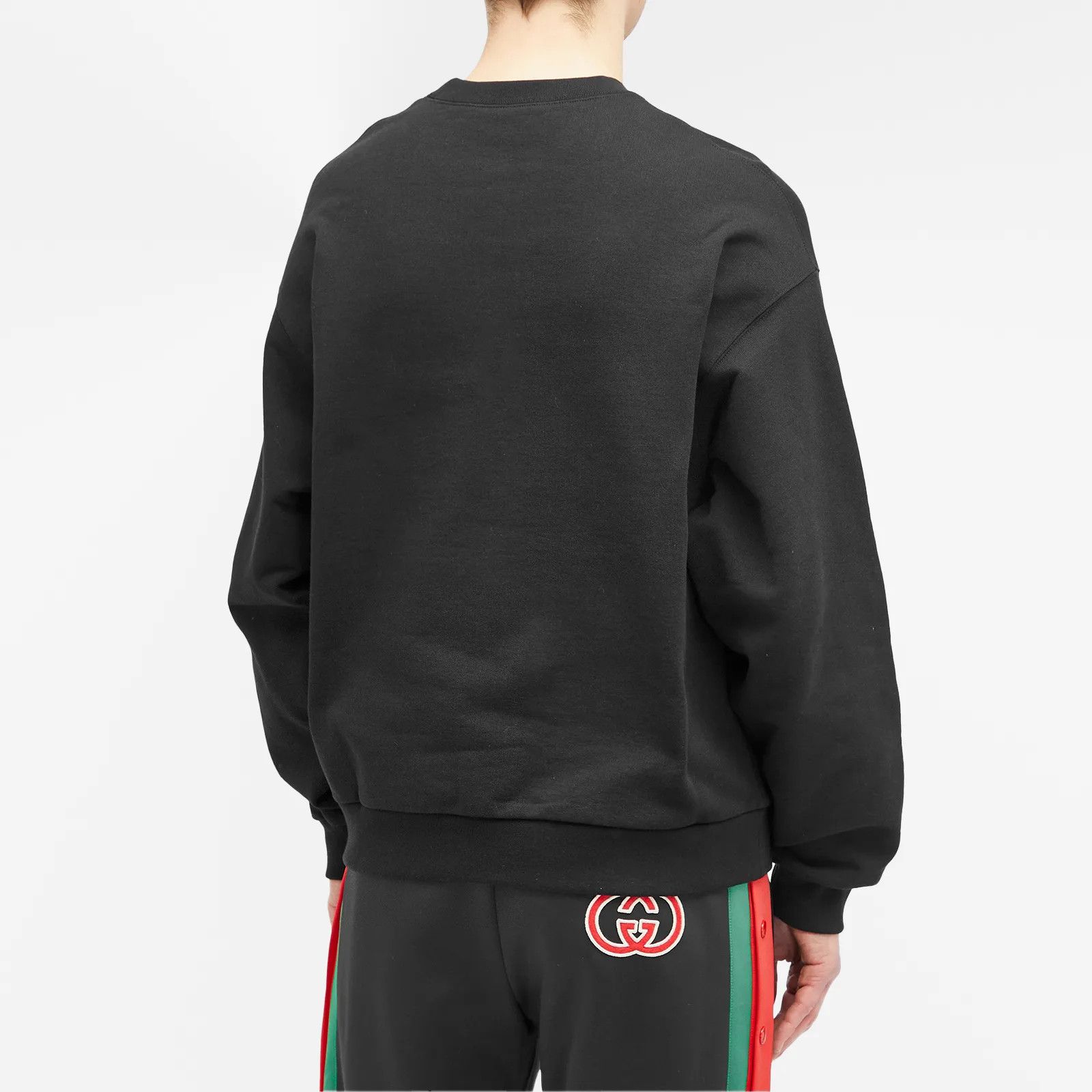 Gucci S Gucci GG Interlocking Crewneck Sweatshirt embroidery Black Size US S / EU 44-46 / 1 - 3 Thumbnail