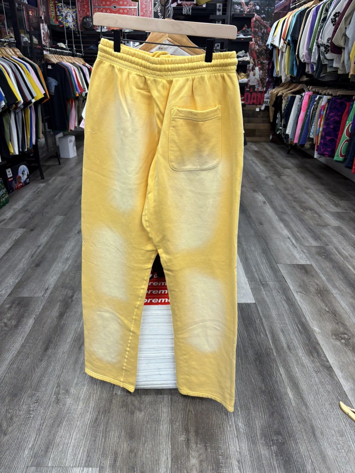 HELLSTAR Hellstar Sports Sweatpants 'Yellow' Large Size US 32 / EU 48 - 2 Thumbnail