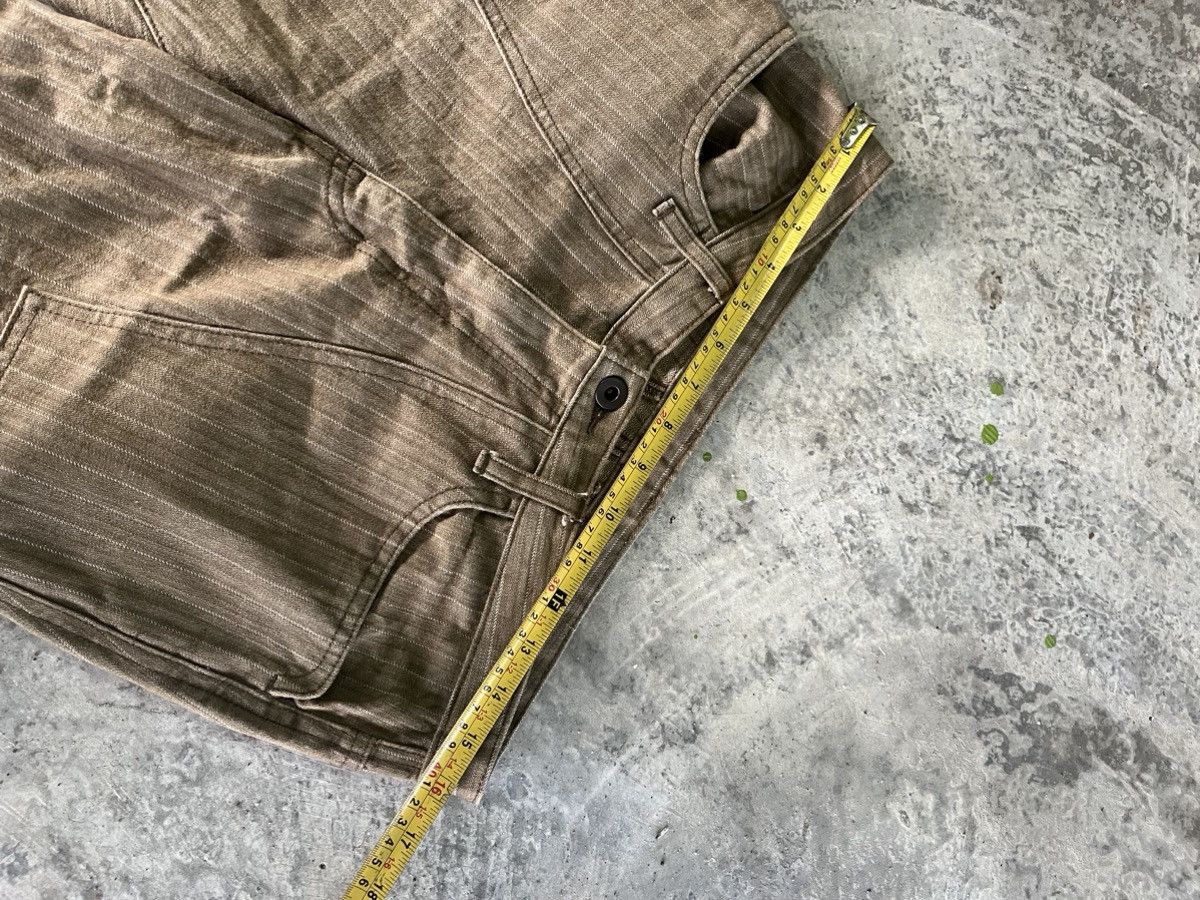 Hysteric Glamour × Japanese Brand × Vintage Flare Mudwash Hickory Denim Size US 32 / EU 48 - 12 Thumbnail