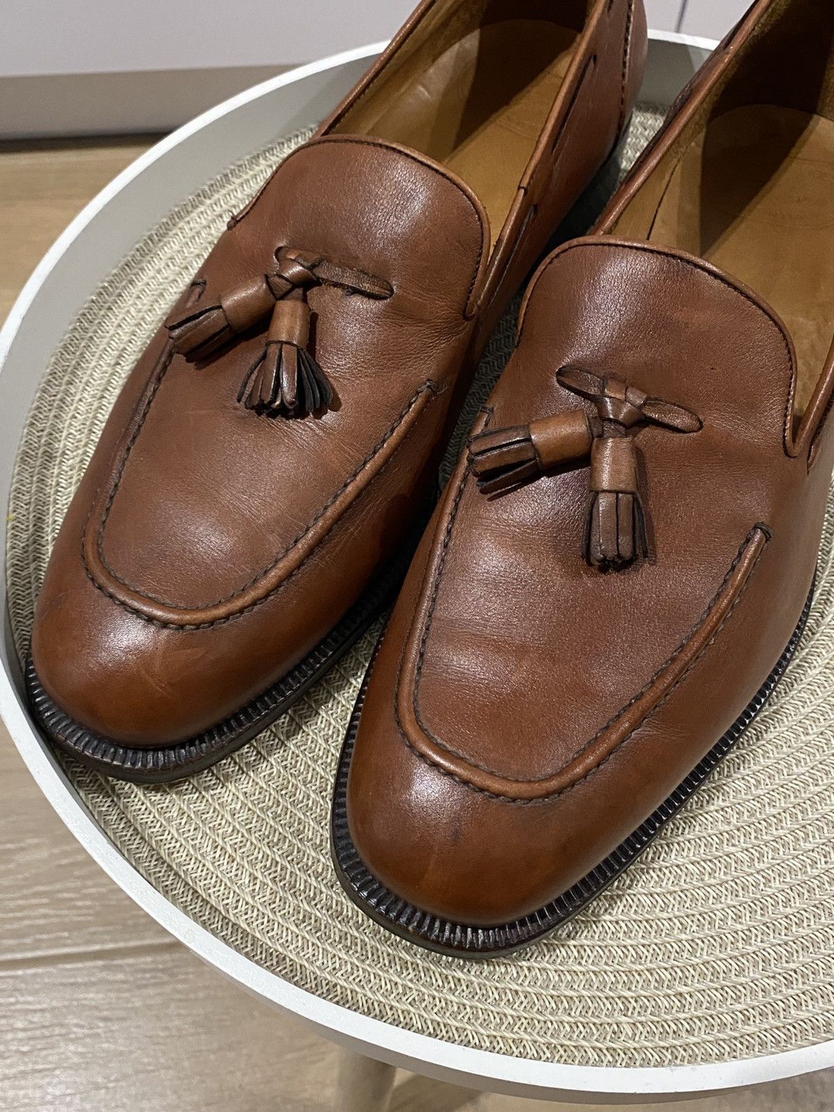 Other Addison Loafers Artisan Shoes Made in Italy Lav Blak Size 45 Size US 12 / EU 45 - 8 Thumbnail
