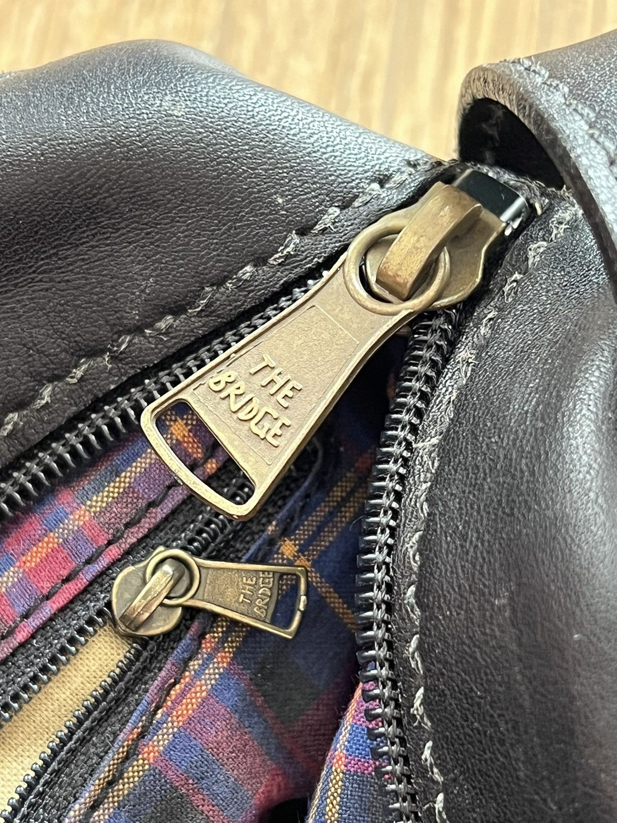 Leather 🔥The bridge shoulder bag leather x vintage x dior x prada Size ONE SIZE - 3 Thumbnail