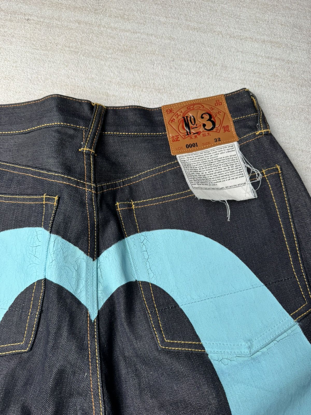 Evisu Daicock logo jean 32 Size US 32 / EU 48 - 7 Thumbnail