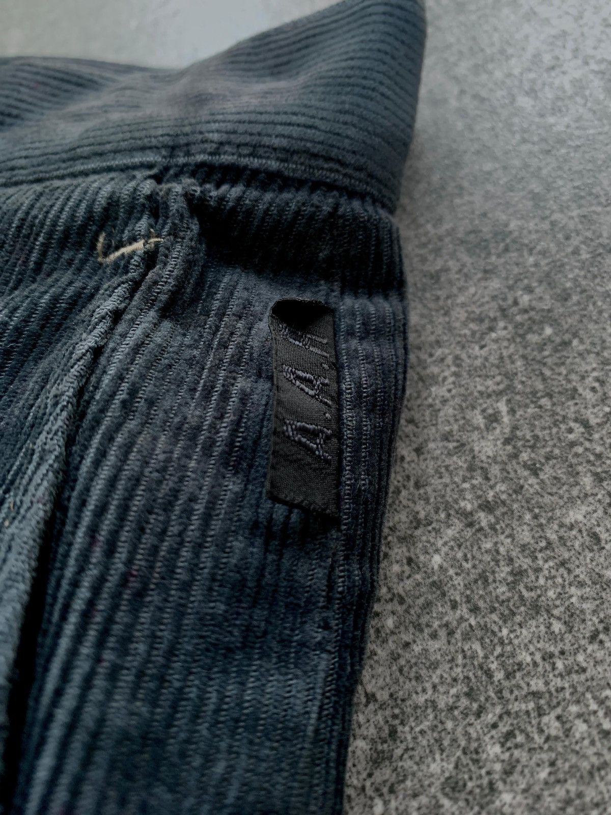 Yohji Yamamoto Dyed Corduroy Loose Trousers Size US 29 - 8 Thumbnail