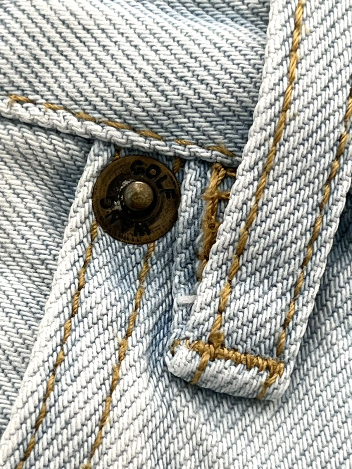 Golf Wang Golf Wang Tyler the Creator Rope Logo Denim Jeans Size 34 Size US 34 / EU 50 - 4 Thumbnail