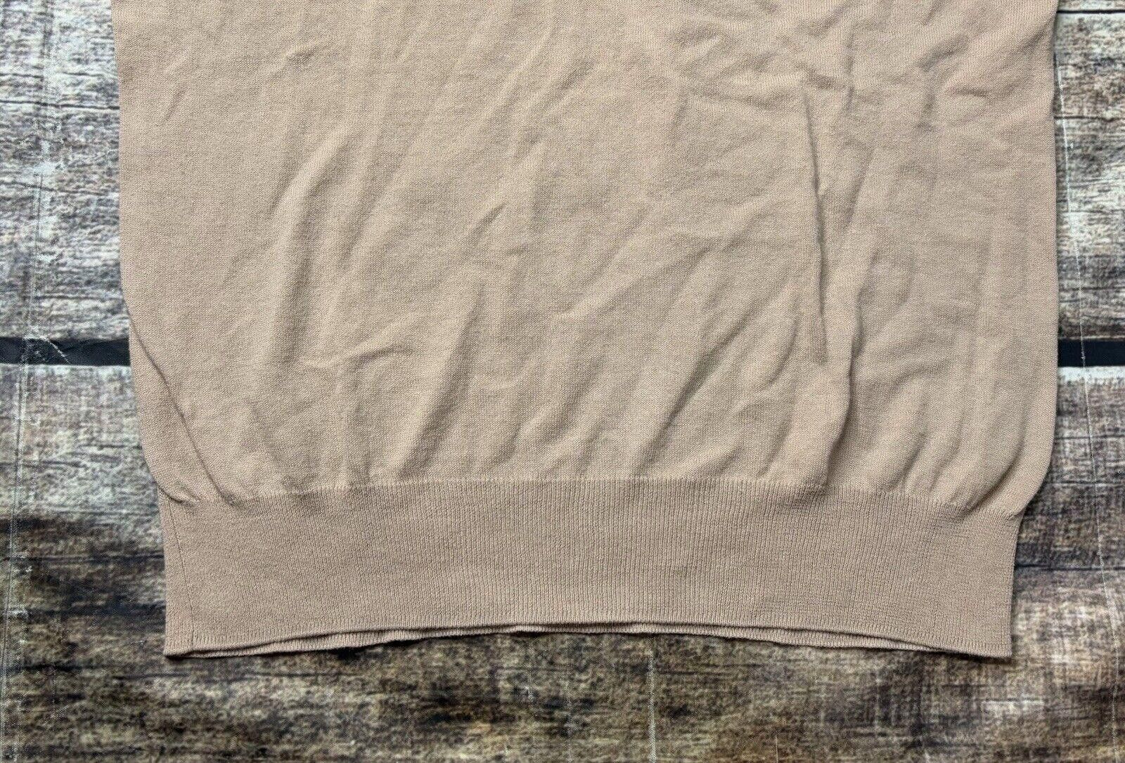 Alexander Wang T Alexander Wang Sweater Women's XS V-Neck Brown Cotton Size XS / US 0-2 / IT 36-38 - 5 Thumbnail