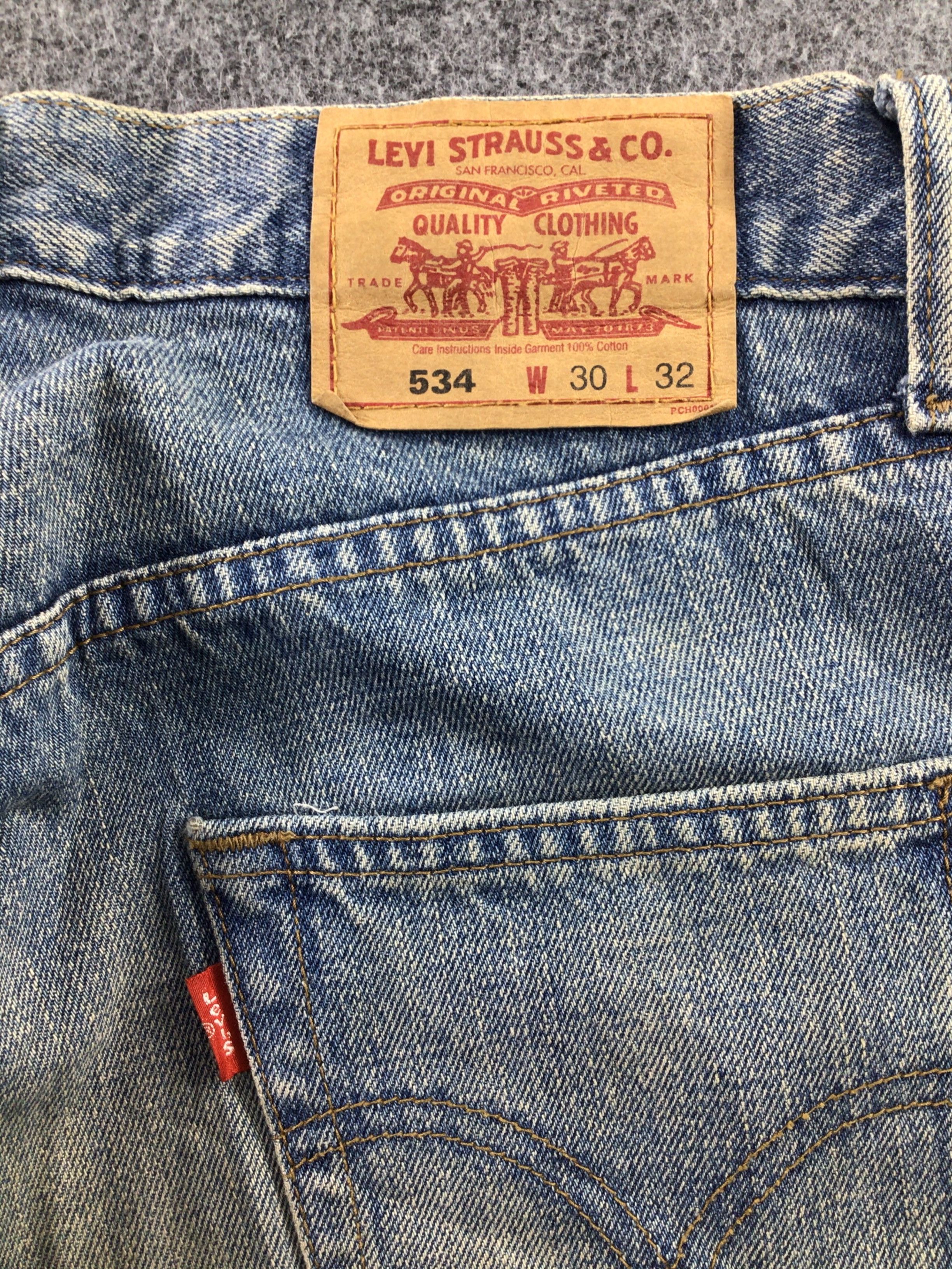 Levi's × Vintage Vintage Levis 534 Jeans-JM368 Size US 30 / EU 46 - 5 Thumbnail