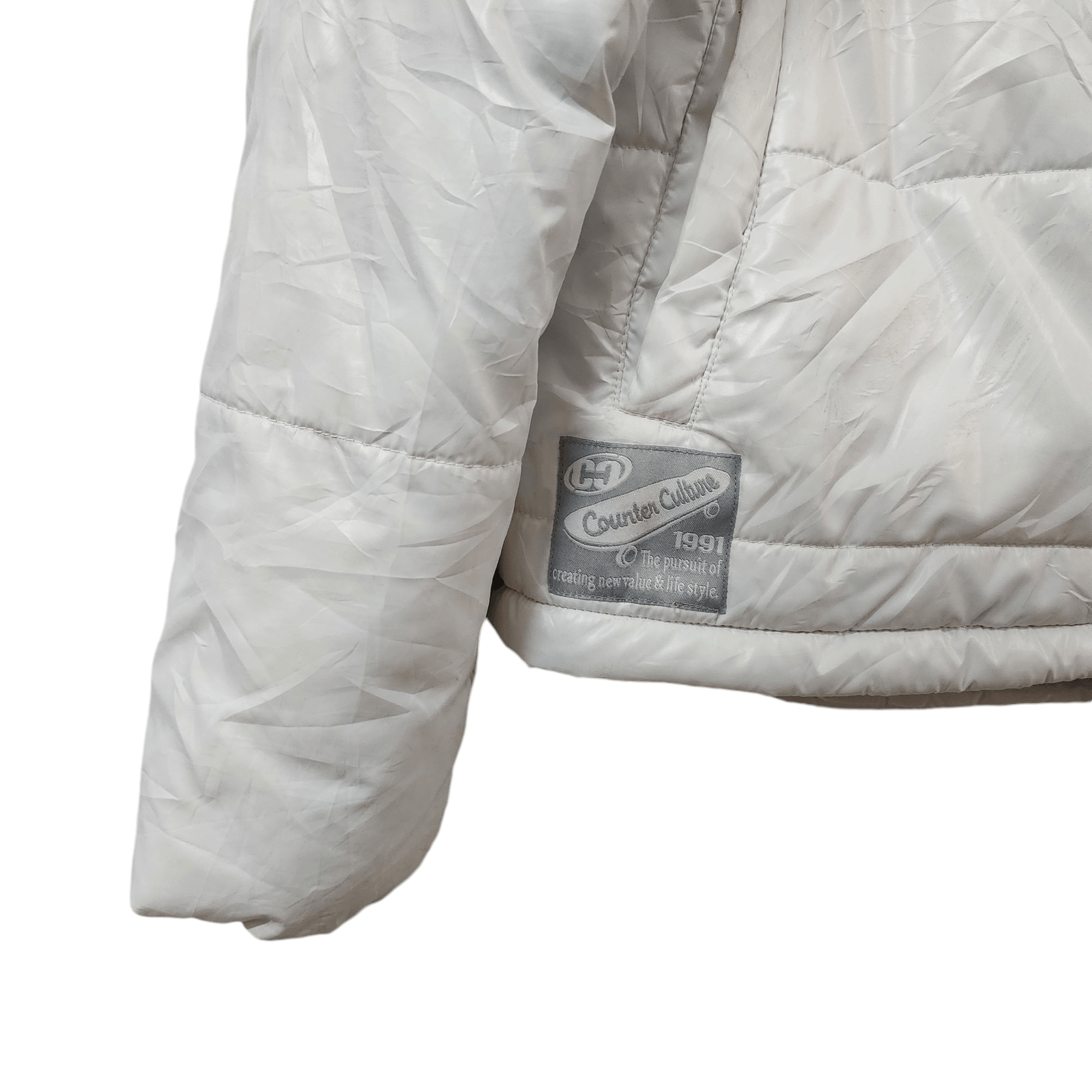 Japanese Brand Counter Culture Puffer Jacket Size US M / EU 48-50 / 2 - 7 Thumbnail