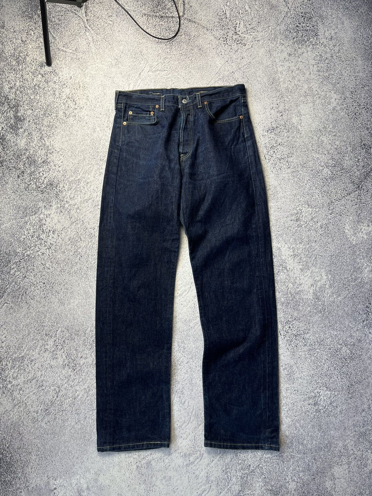 Levi's Vintage 90s Levis Blue Wash Style Baggy Jeans Y2K Rare Size US 36 / EU 52 - 2 Thumbnail