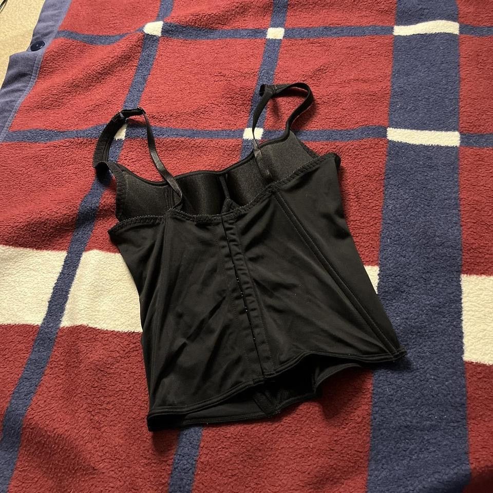 Victoria's Secret Victoria’s Secret black bustier corset top adjustable boned Size M / US 6-8 / IT 42-44 - 2 Thumbnail