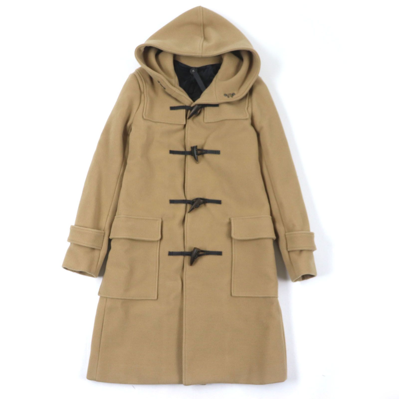 Other Other wjk Duffel coat Wool Coat Natural Material Outerwear Size ONE SIZE - 1 Thumbnail