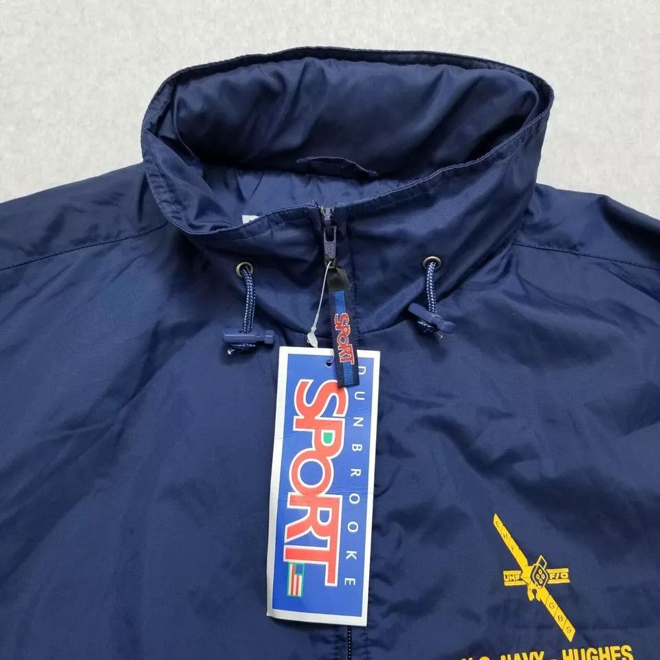 Dunbrooke Dunbrooke Sport Jacket Mens Small Blue Windbreaker Full Zip Size US S / EU 44-46 / 1 - 16 Thumbnail