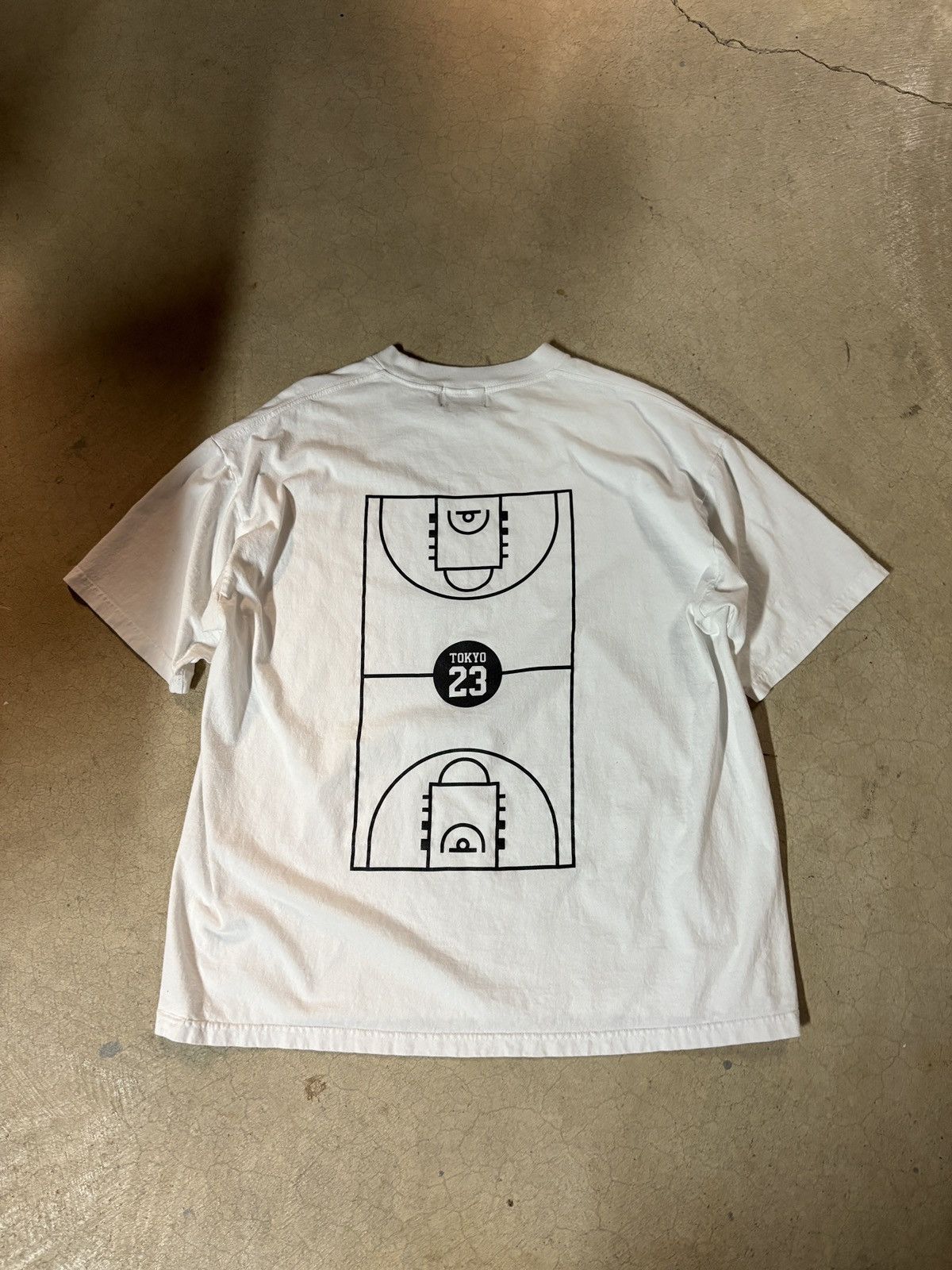 Japanese Brand Air Jordan X Tokyo 23 Basketball Tee T-shirt White Large Size US L / EU 52-54 / 3 - 3 Thumbnail