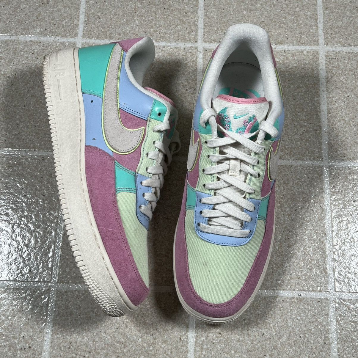 Nike Nike Air Force 1 Authentic Easter Egg Size 10.5 AH8462-400 Size US 10.5 / EU 43-44 - 2 Thumbnail