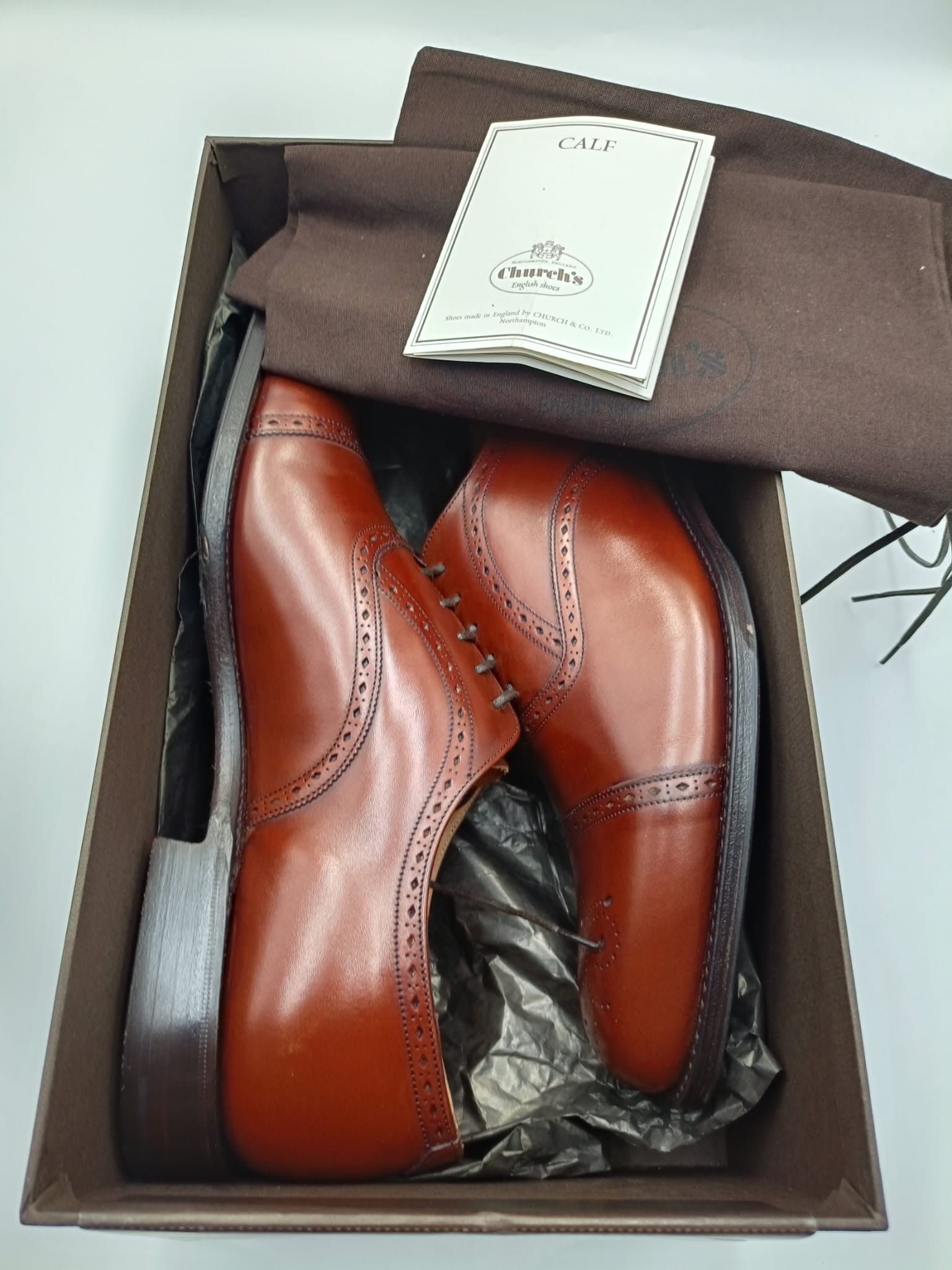 Church's Church’s Wheymouth Oxford color Brandy Size US 9 / EU 42 - 5 Thumbnail