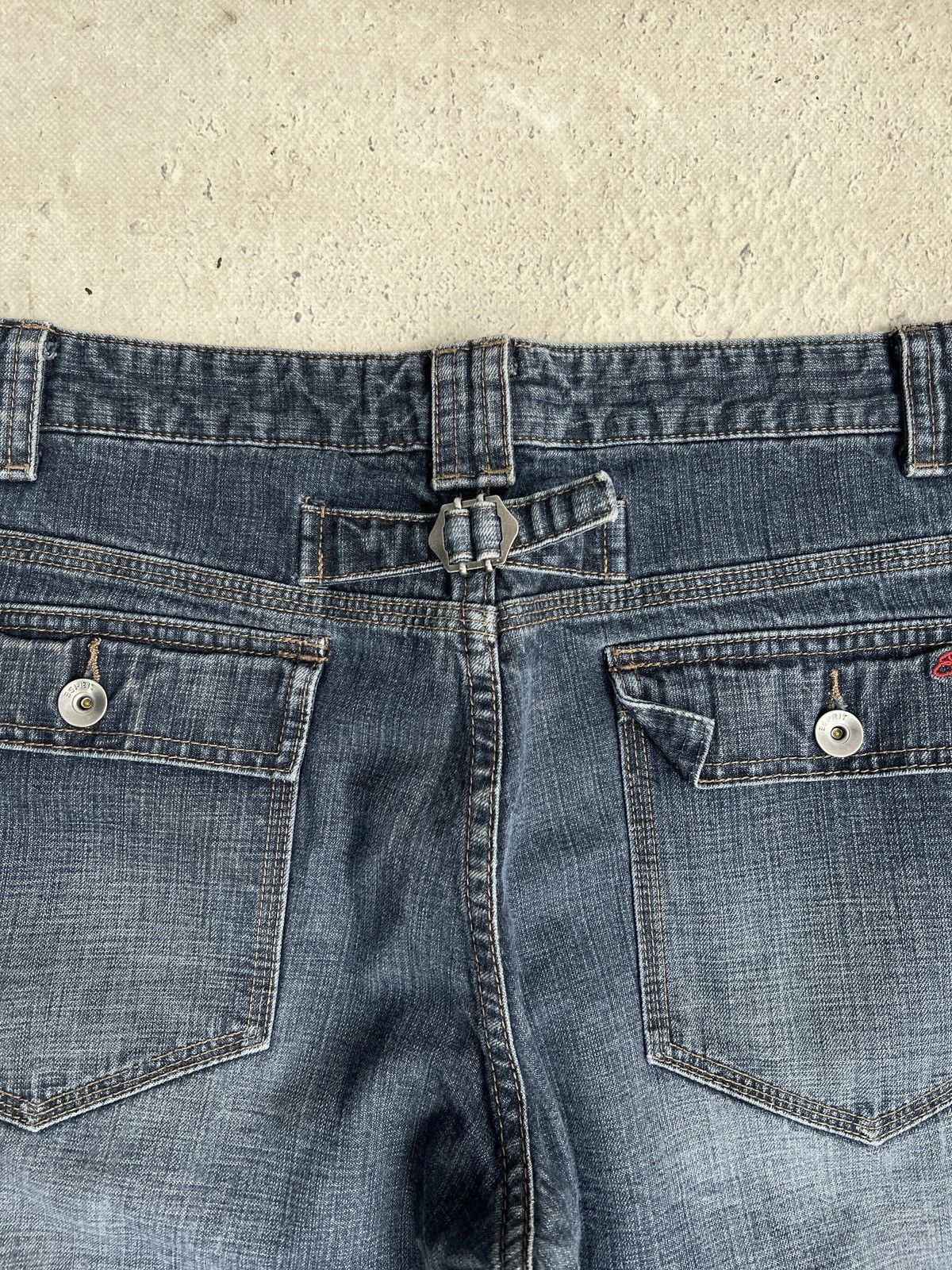 Diesel Diesel front button baggy denim jeans wide leg JnCO y2k Size US 35 - 9 Thumbnail