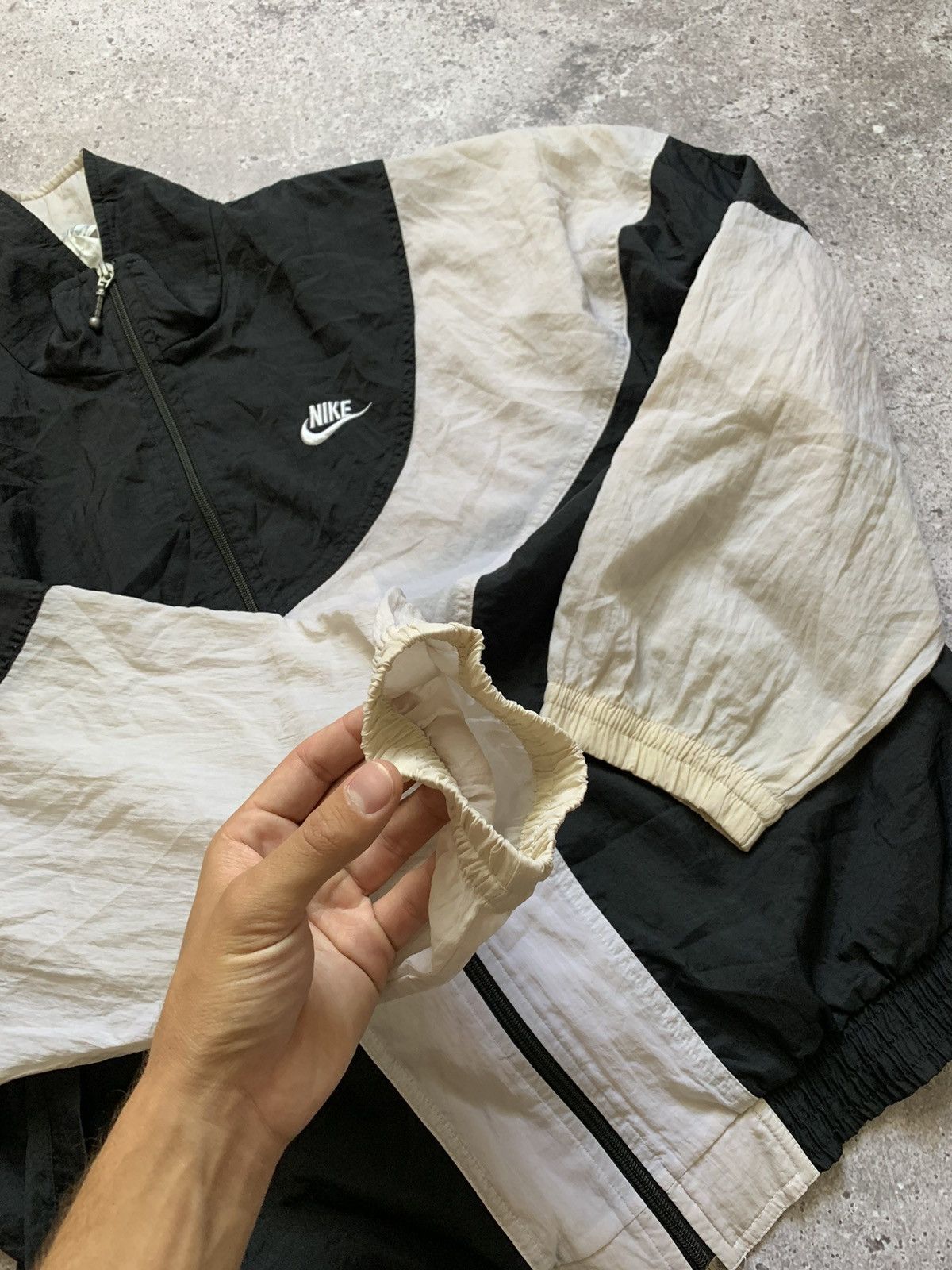 Nike × Vintage Vintage 90s Nike Logo Track Jacket Size US M / EU 48-50 / 2 - 4 Thumbnail