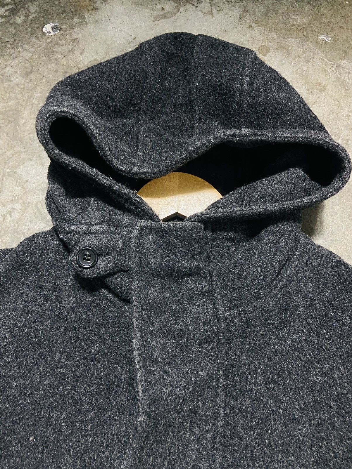 CABANE de ZUCCa Cabane de Zucca Zipper Hoodie Wool Jacket Size US L / EU 52-54 / 3 - 8 Thumbnail