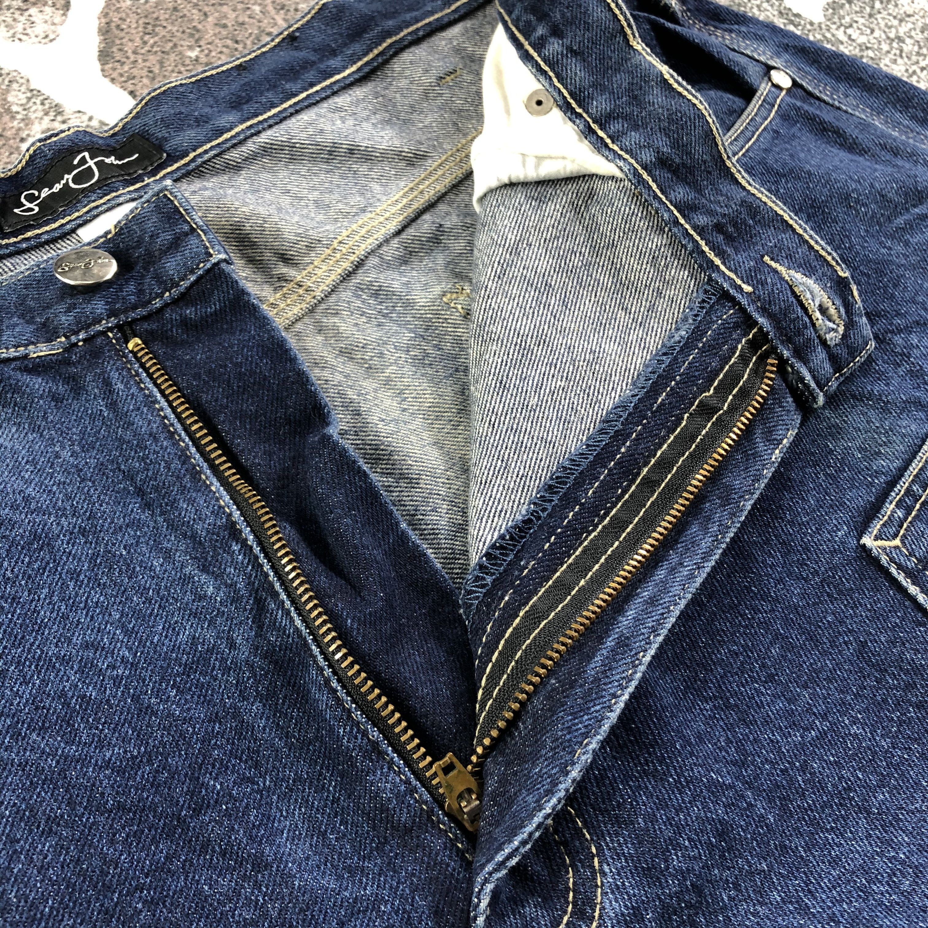 Sean John Vintage Sean John Jorts Pants Double Knee Denim KJ1667 Size US 40 / EU 56 - 7 Thumbnail