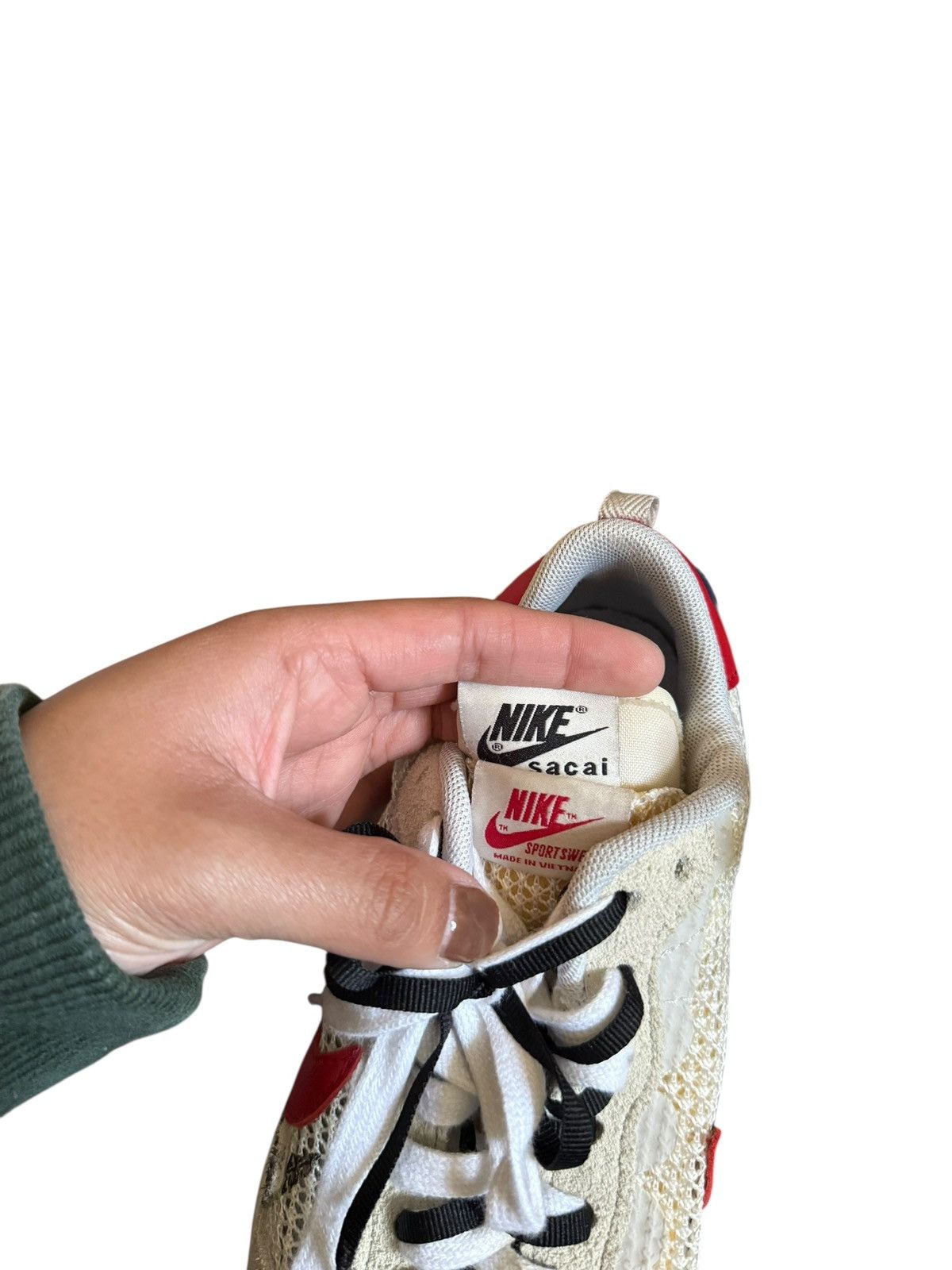 Nike × Sacai Nike x sacai vapor waffle in ‘sail’ Size US 6 / IT 36 - 8 Thumbnail