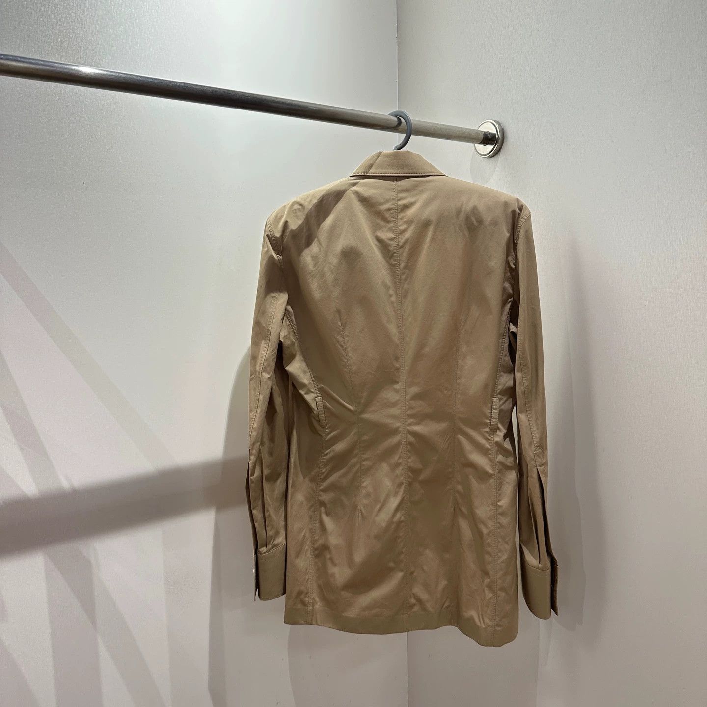 Prada Prada may433 Khaki Waist-tie Shirt Trench Coat 38S Size XS / US 0-2 / IT 36-38 - 2 Thumbnail