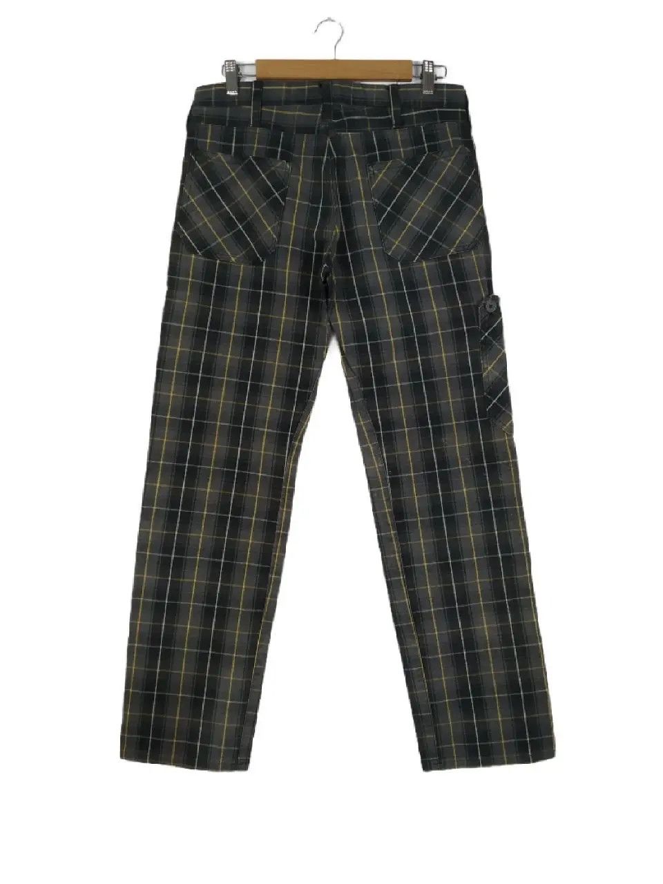 Japanese Brand Milkboy Vintage Japanese Plaid Tartan Punk Pants, Size M Size US 31 - 2 Thumbnail