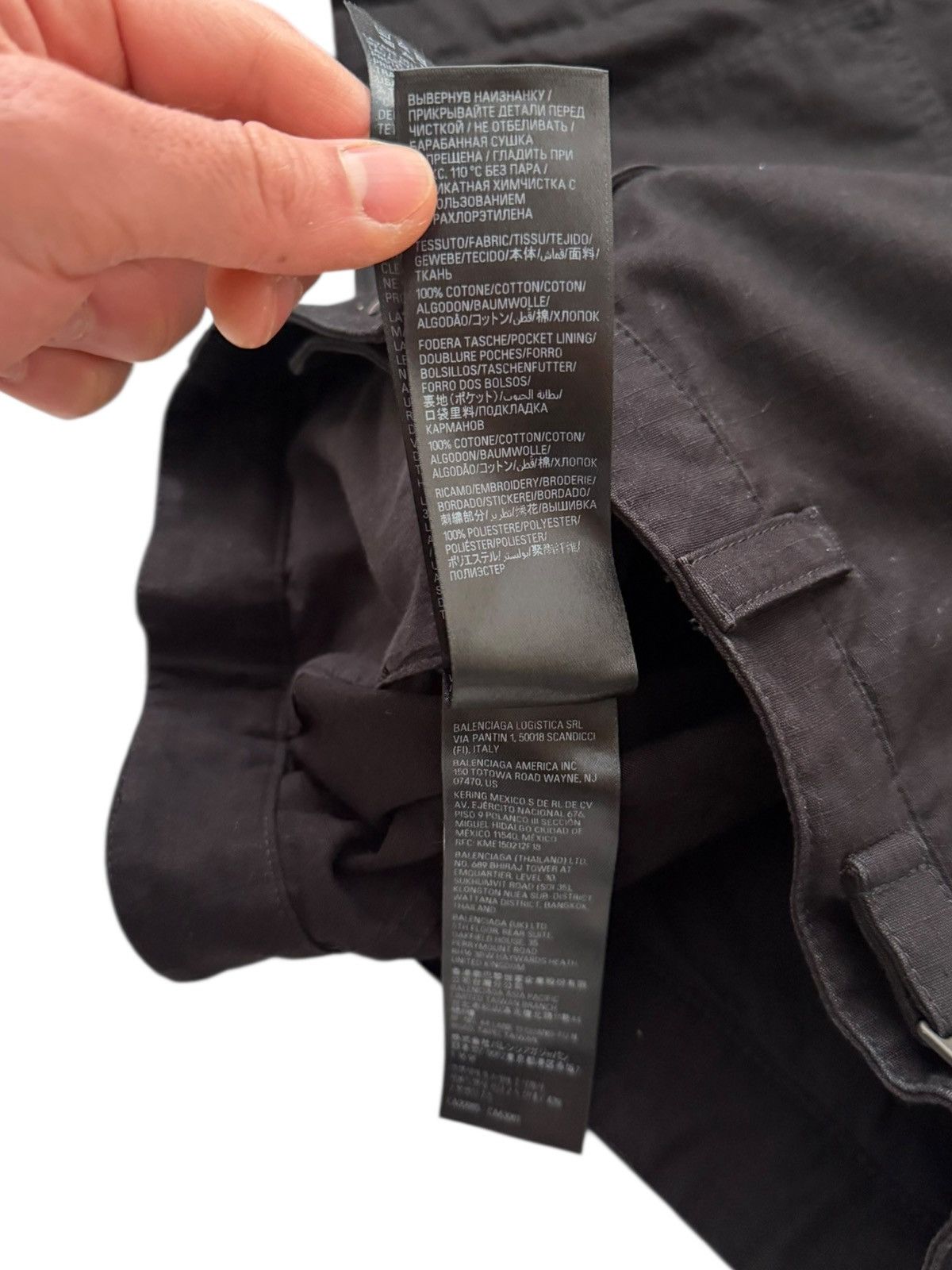 Balenciaga 2023 Ripstop Zip Off Cargo Pants Size US 32 / EU 48 - 12 Thumbnail