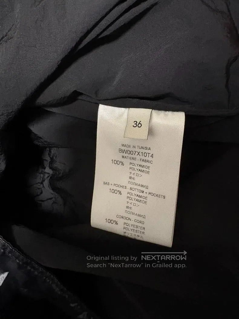 Givenchy Givenchy Black drawstring glossy nylon mixed windbreaker Size US L / EU 52-54 / 3 - 8 Thumbnail