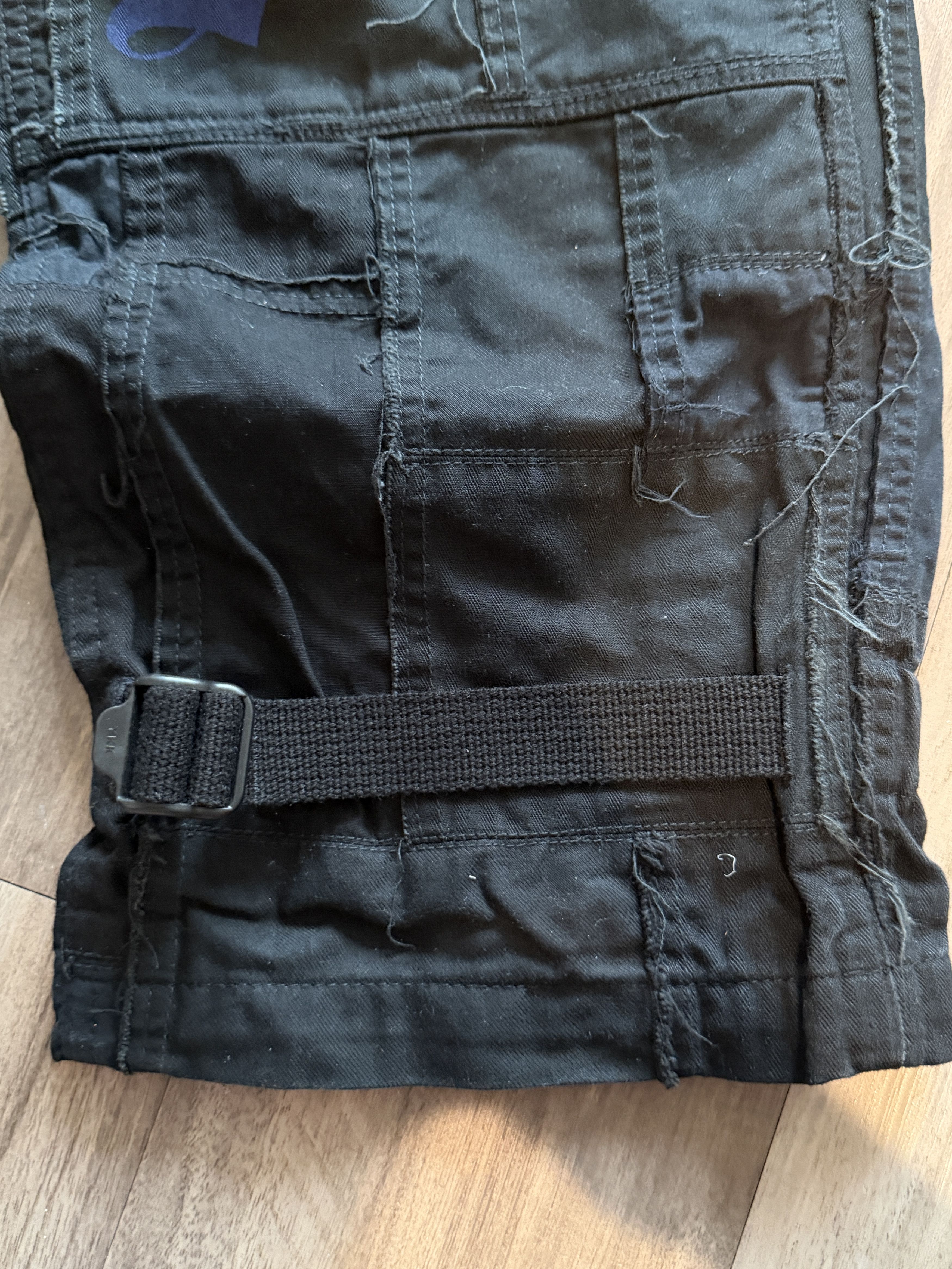 Junya Watanabe × Supreme Supreme CDG MAN Patchwork Cargo Pant Black Size US 32 / EU 48 - 7 Thumbnail