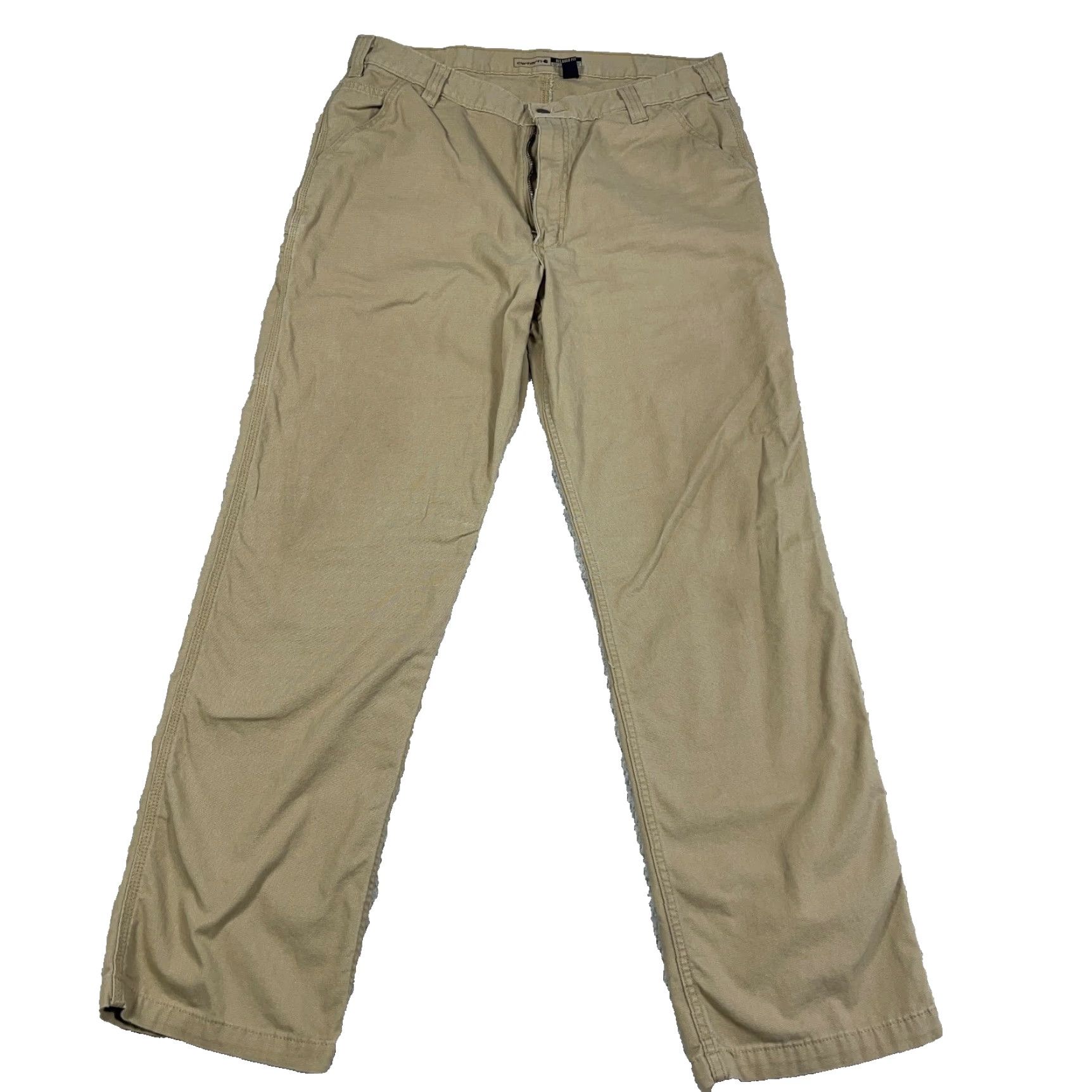 Carhartt Carhartt Relaxed Fit Pants Men 38x34 Brown Straight Duck Canvas Rugged Flex Work Size US 38 / EU 54 - 2 Thumbnail