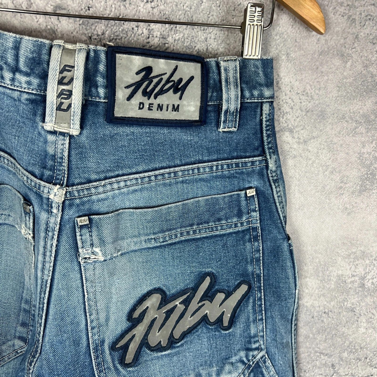 Fubu Fubu Jeans Men's Size 28/34 Blue ` Size US 34 / EU 50 - 16 Thumbnail
